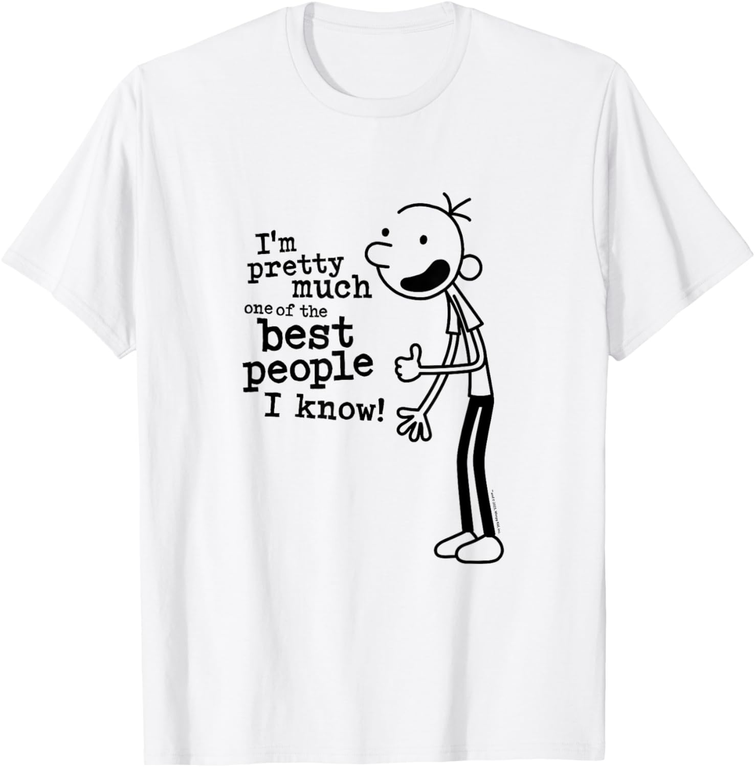 Diary of a Wimpy Kid I'm The Best People I Know T-Shirt for Kids - 6