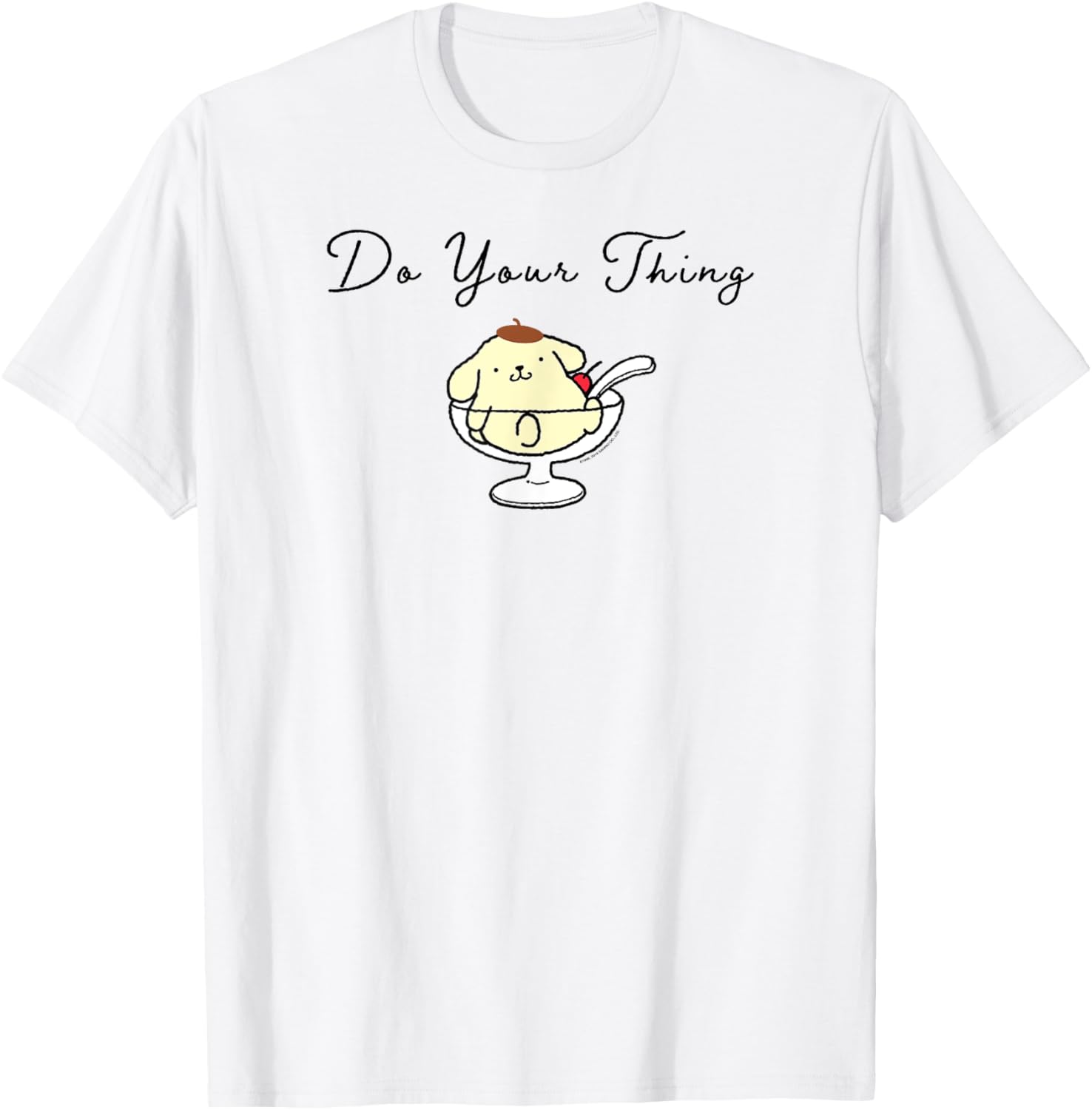 Pompompurin Do Your Thing T-Shirt Cute Character Apparel for Fans - 22