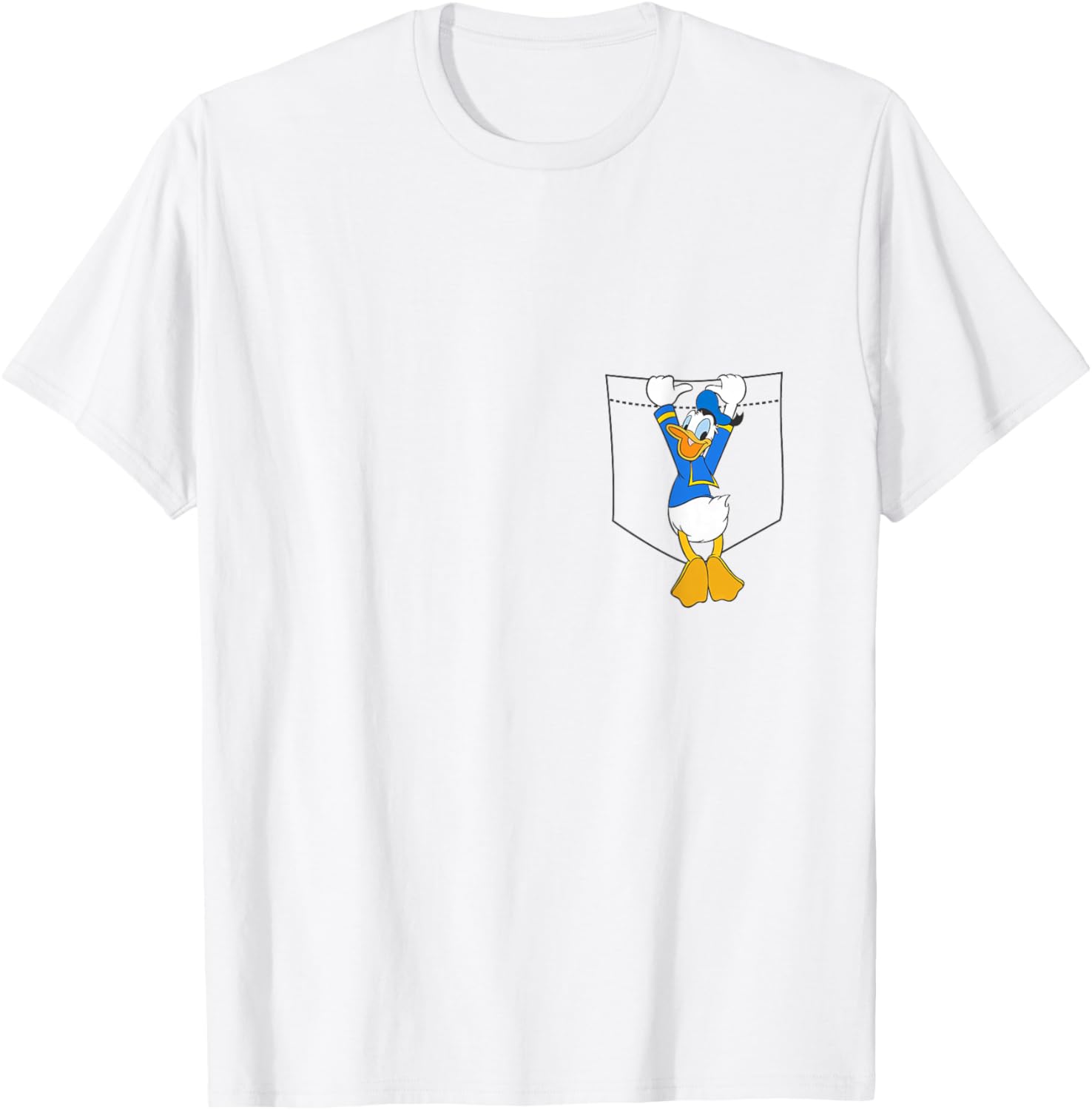 Disney Mickey and Friends Donald Duck Pocket T-Shirt for Kids - 7
