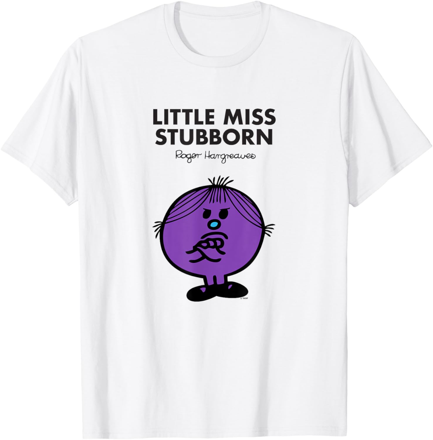 Mr. Men Little Miss Stubborn T-Shirt for Kids - Fun and Stylish Wear - 4