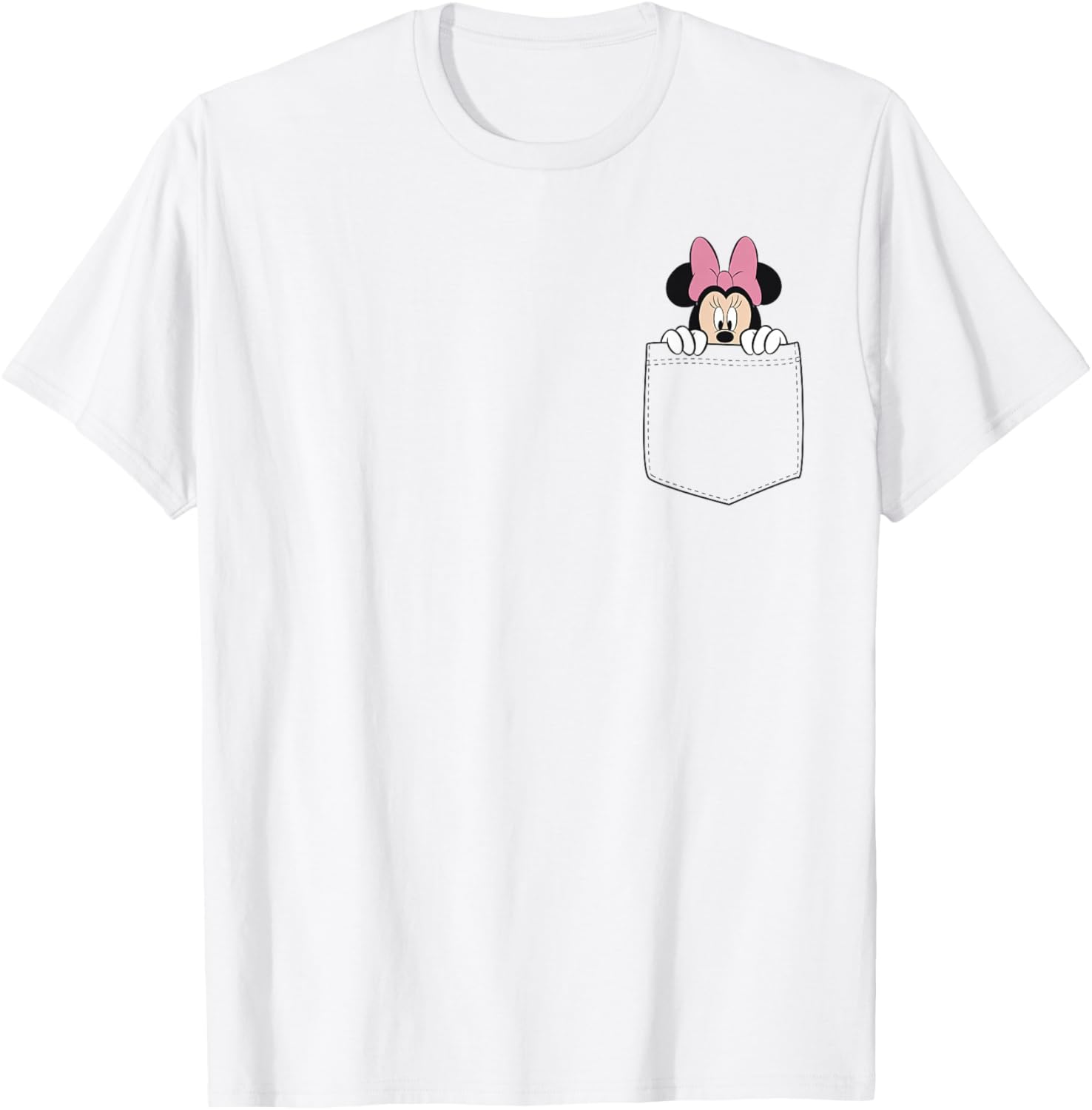 Black Disney Minnie Mouse T-Shirt for Casual Style and Comfort - 6