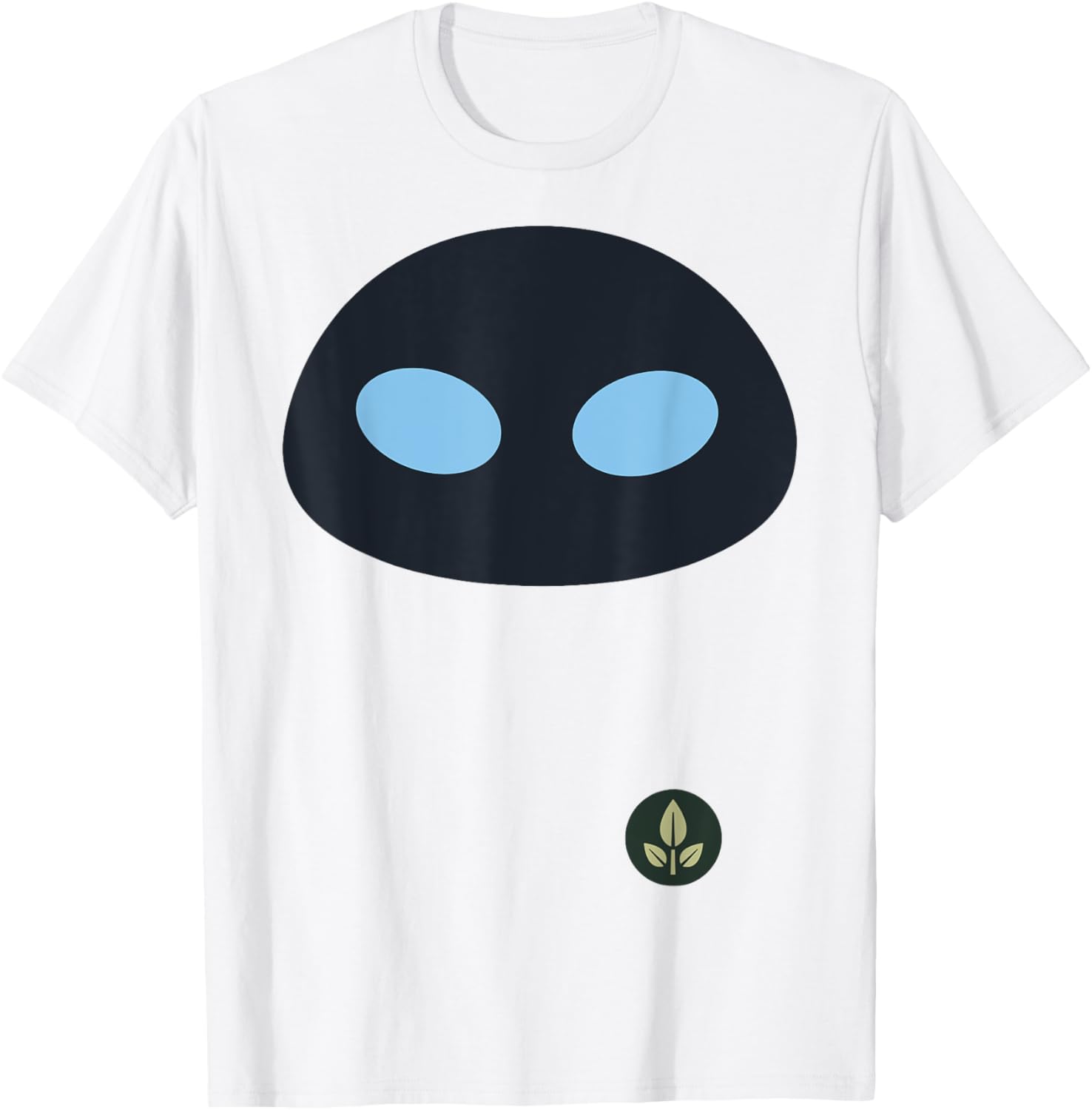 Disney Pixar Wall-E EVE Face Costume T-Shirt for Fun Fans and Kids - 1
