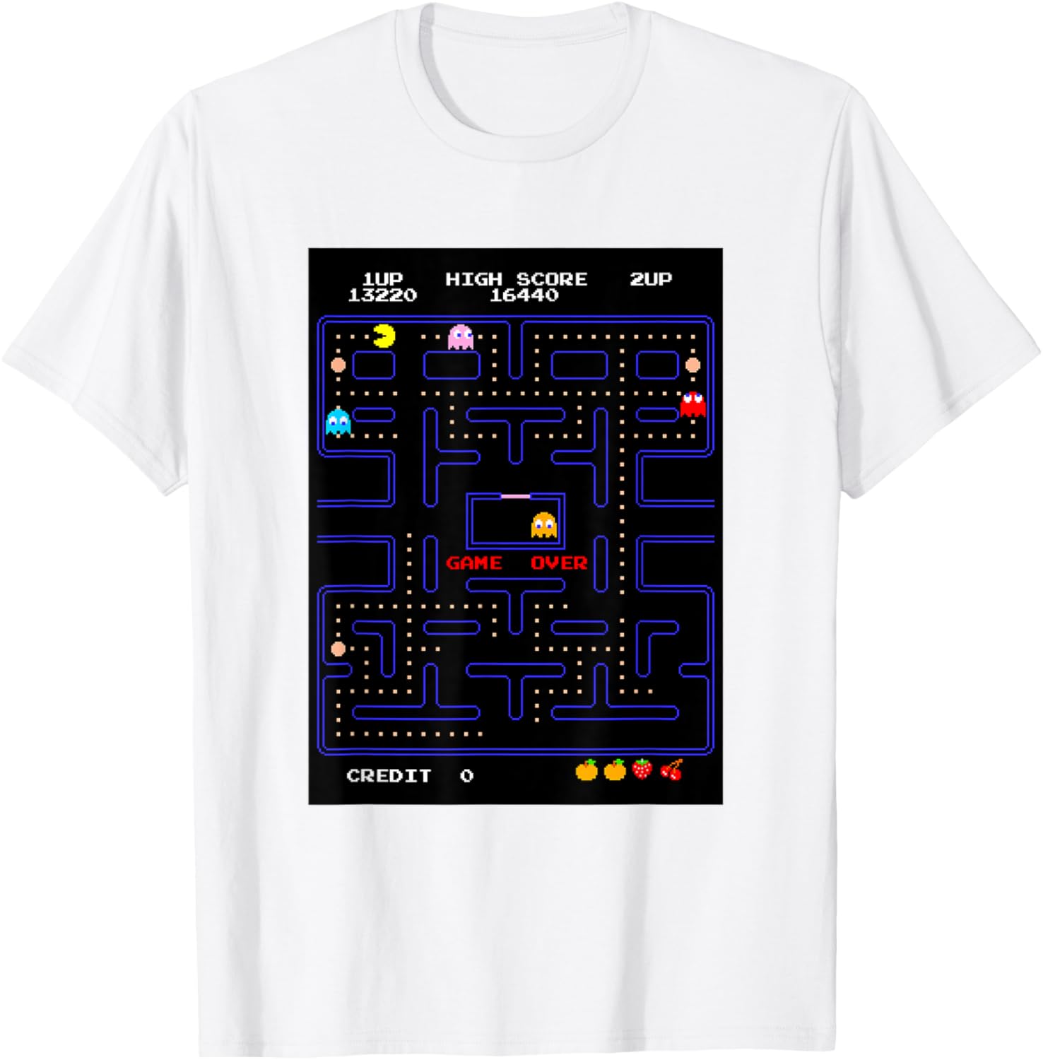 PAC-MAN T-Shirt for Gamers - Retro Arcade Style Fashion Top - 19