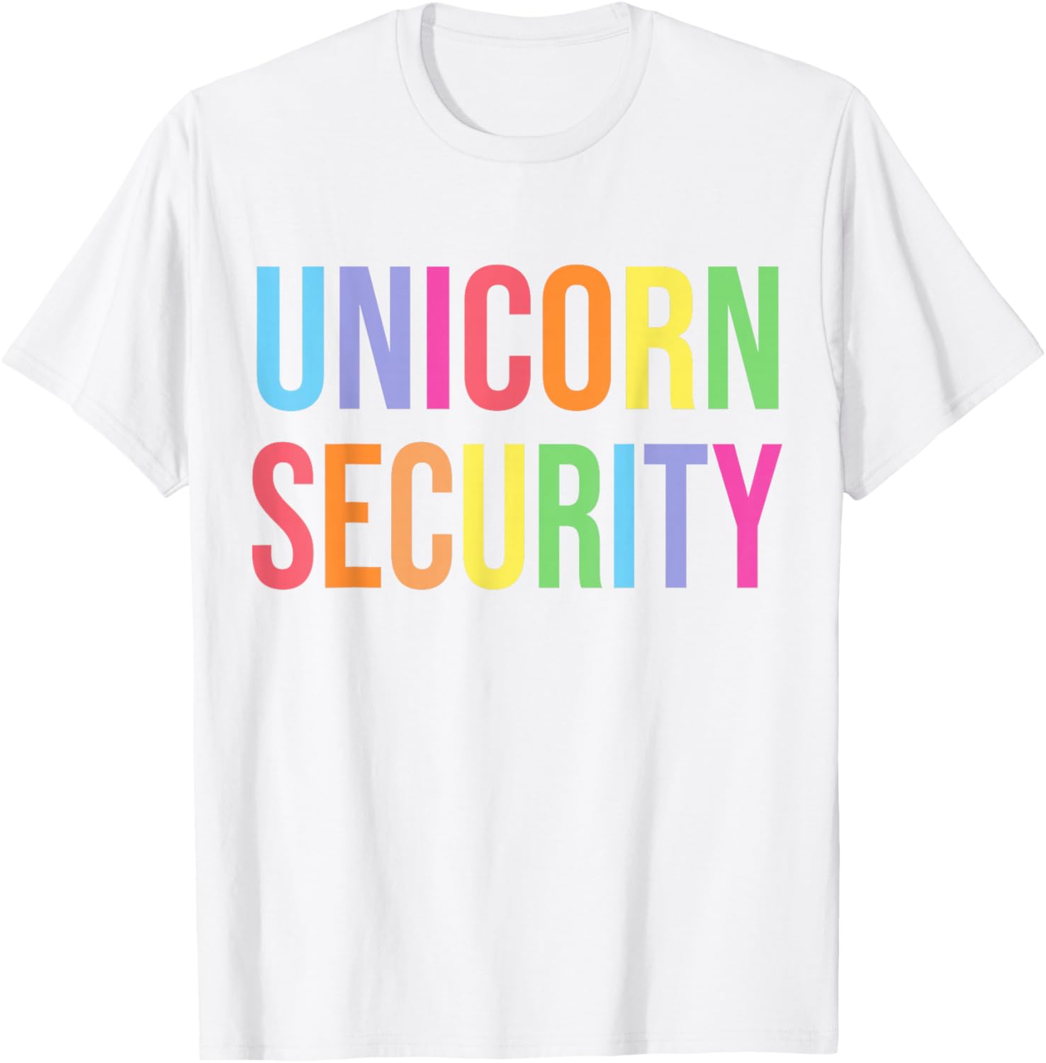 Halloween Family Costume Unicorn Security T-Shirt for Mom, Dad, Daughter - 18