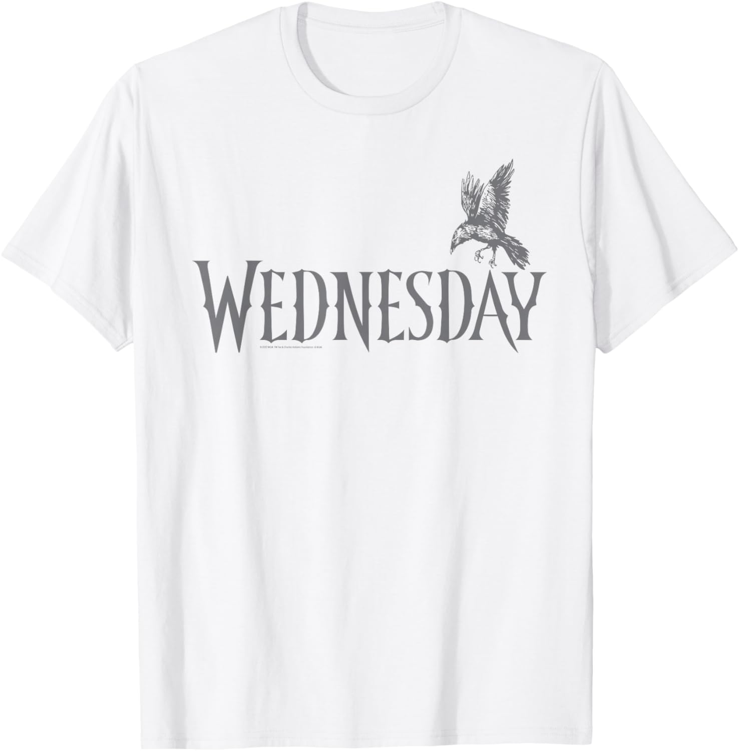 Monday Raven Logo T-Shirt for Stylish Comfort and Unique Fashion - 1