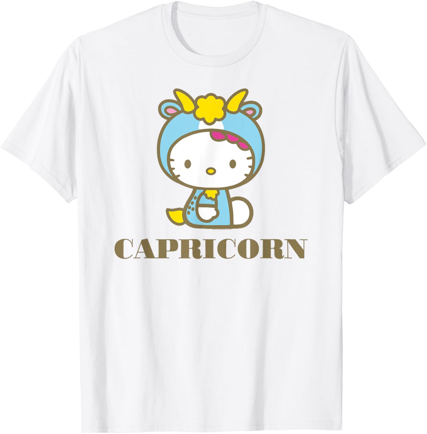 Hello Kitty Capricorn T-Shirt Cute Zodiac Sign Apparel for Fans - 17