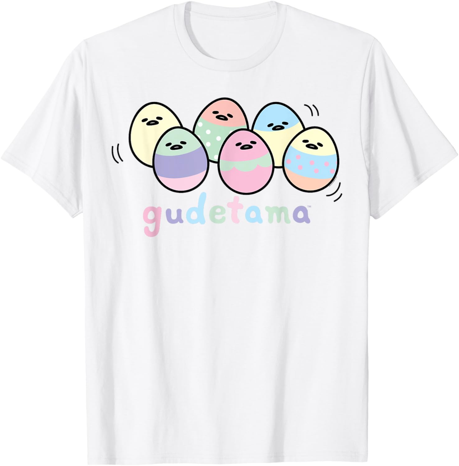 Gudetama Easter Egg T-Shirt Cute Graphic Tee for Eggcellent Fun - 2