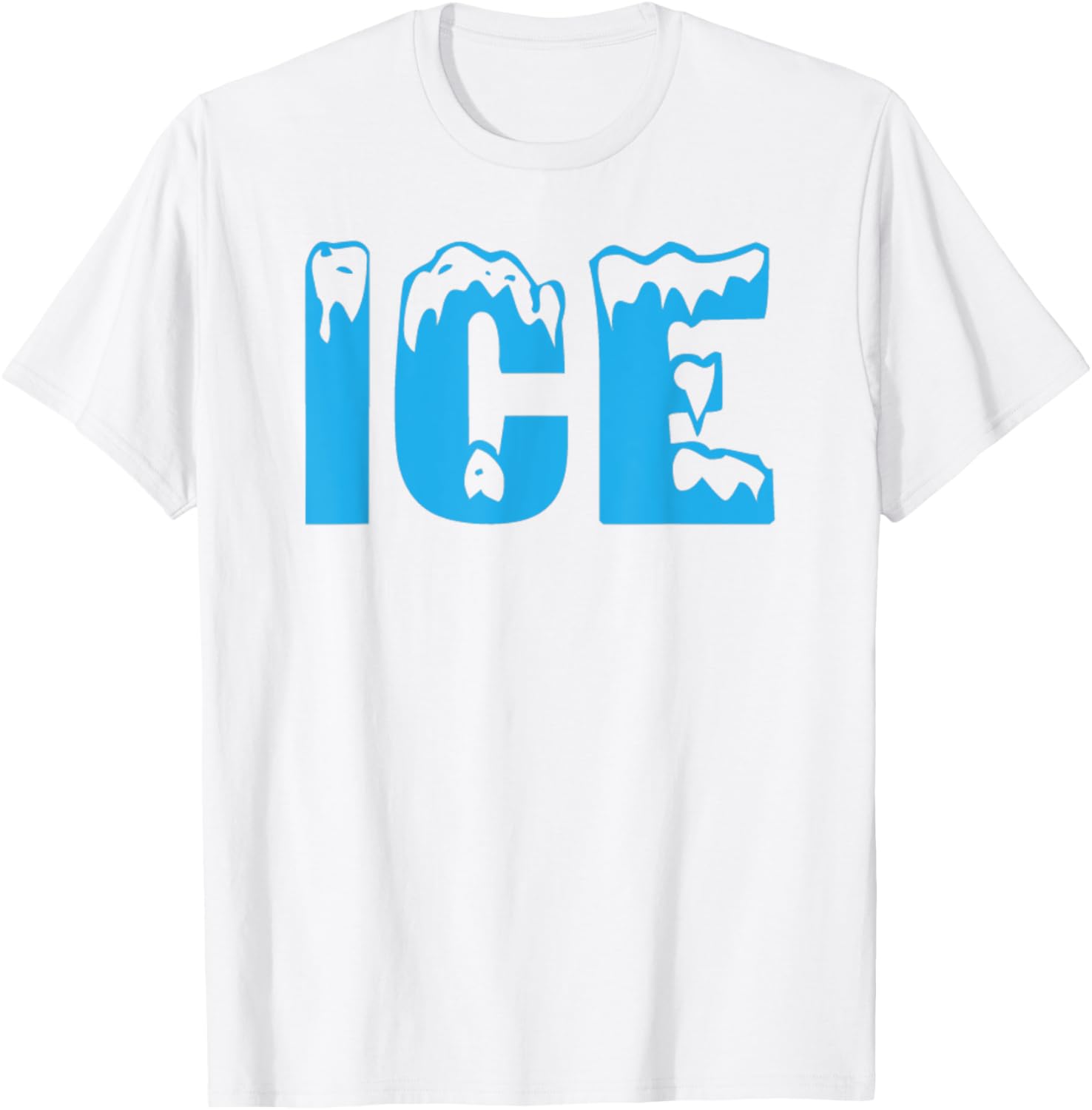 Funny Ice Bag Logo Halloween Costume T-Shirt for Fire Meme Lovers - 1