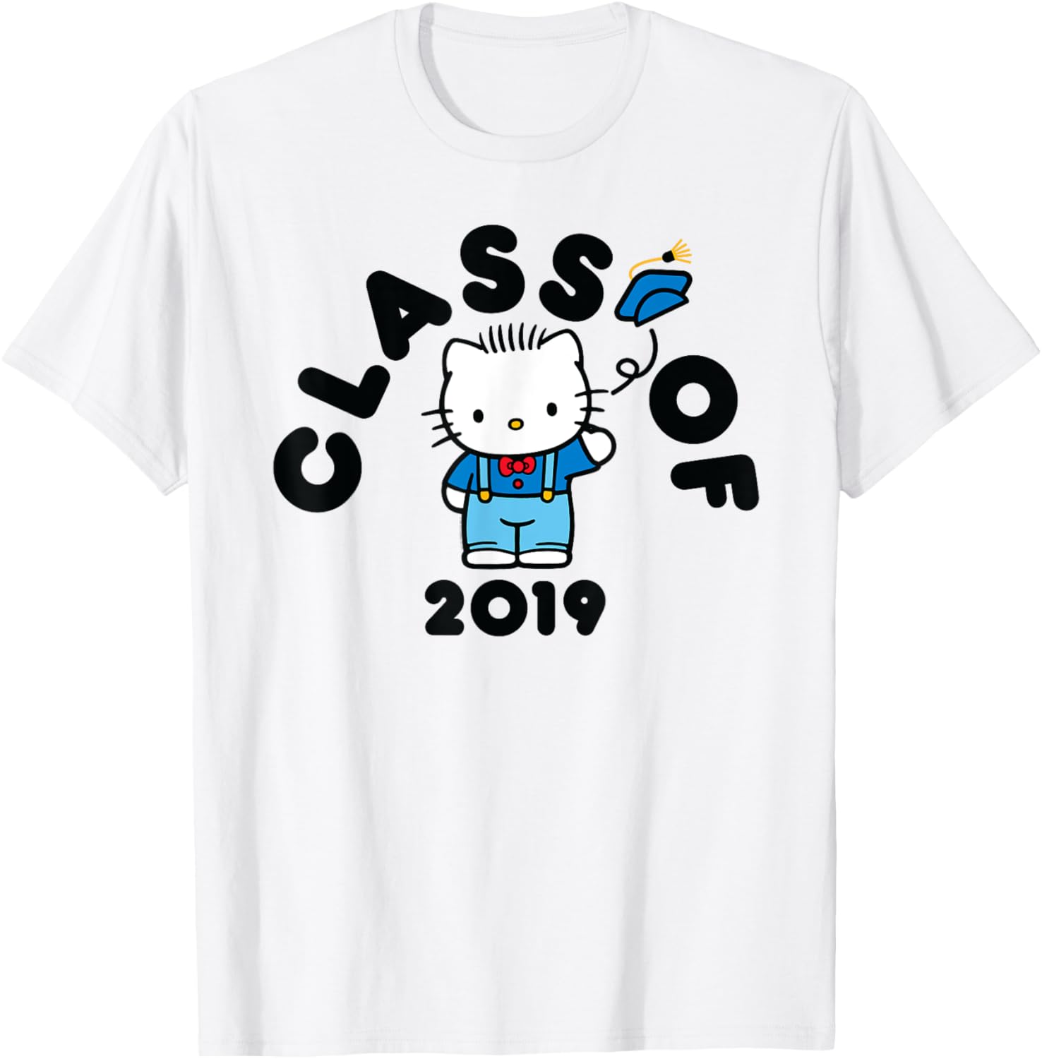 Dear Daniel Hello Kitty 2019 Graduation T-Shirt for Celebrating Achievements - 3