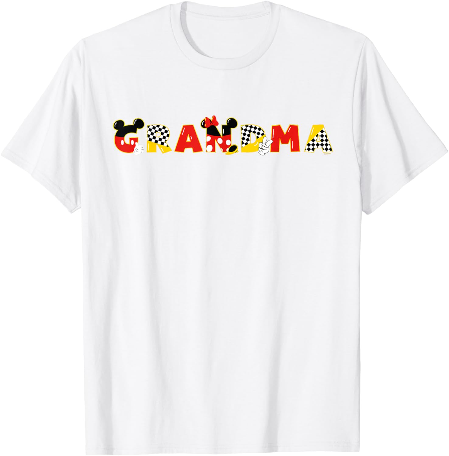 Disney Mickey and Minnie Grandma Gift Family Vacation T-Shirt for Trips - 22