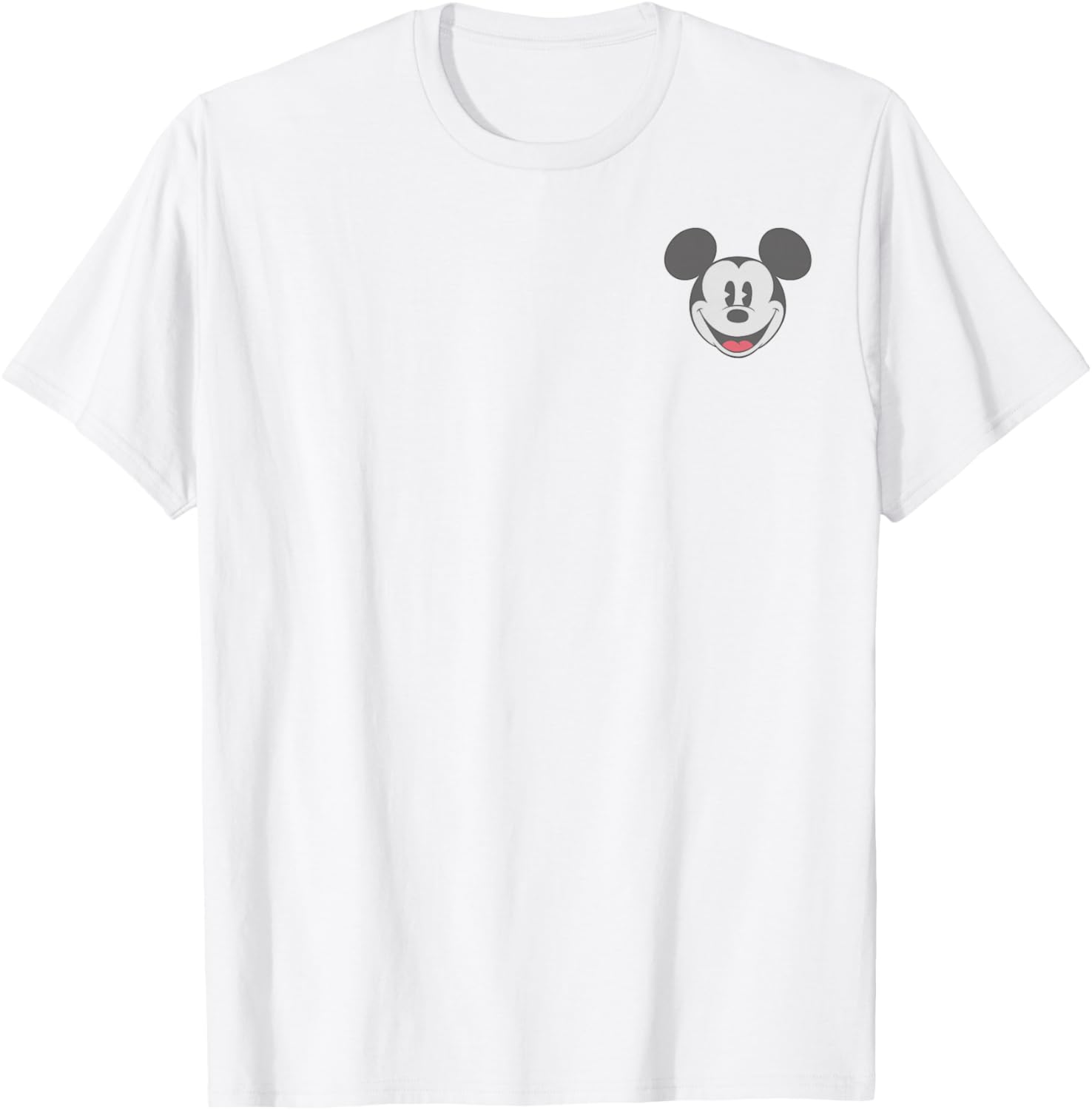 Disney Mickey and Friends Retro Smiling Mickey Pocket Logo T-Shirt - 5