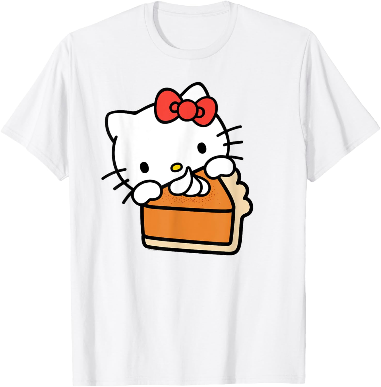 Hello Kitty Pumpkin Pie T-Shirt Cute Fall Fashion for Kids and Adults - 9