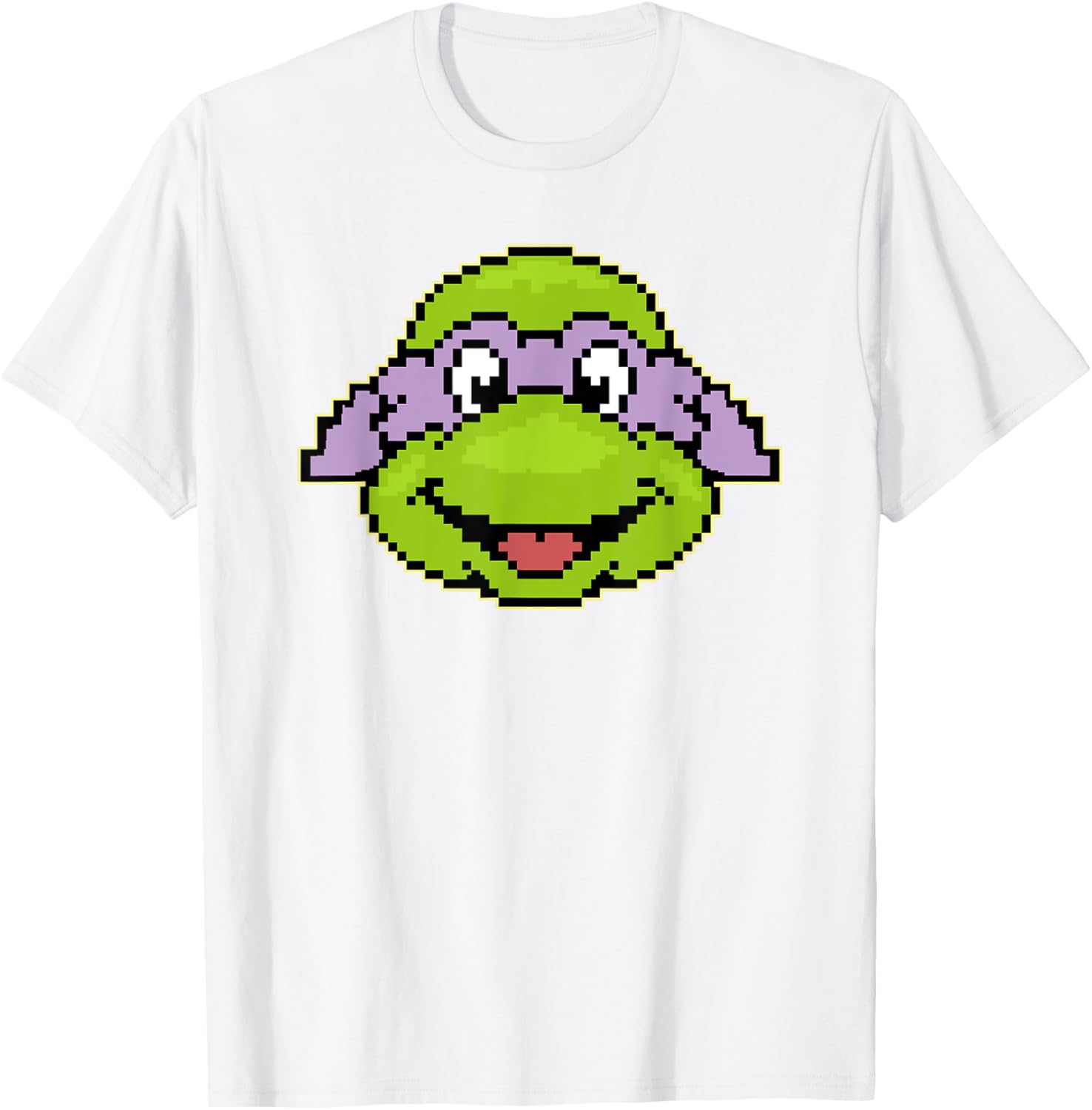 Mademark Teenage Mutant Ninja Turtles Donatello Pixel Style T-Shirt - 5