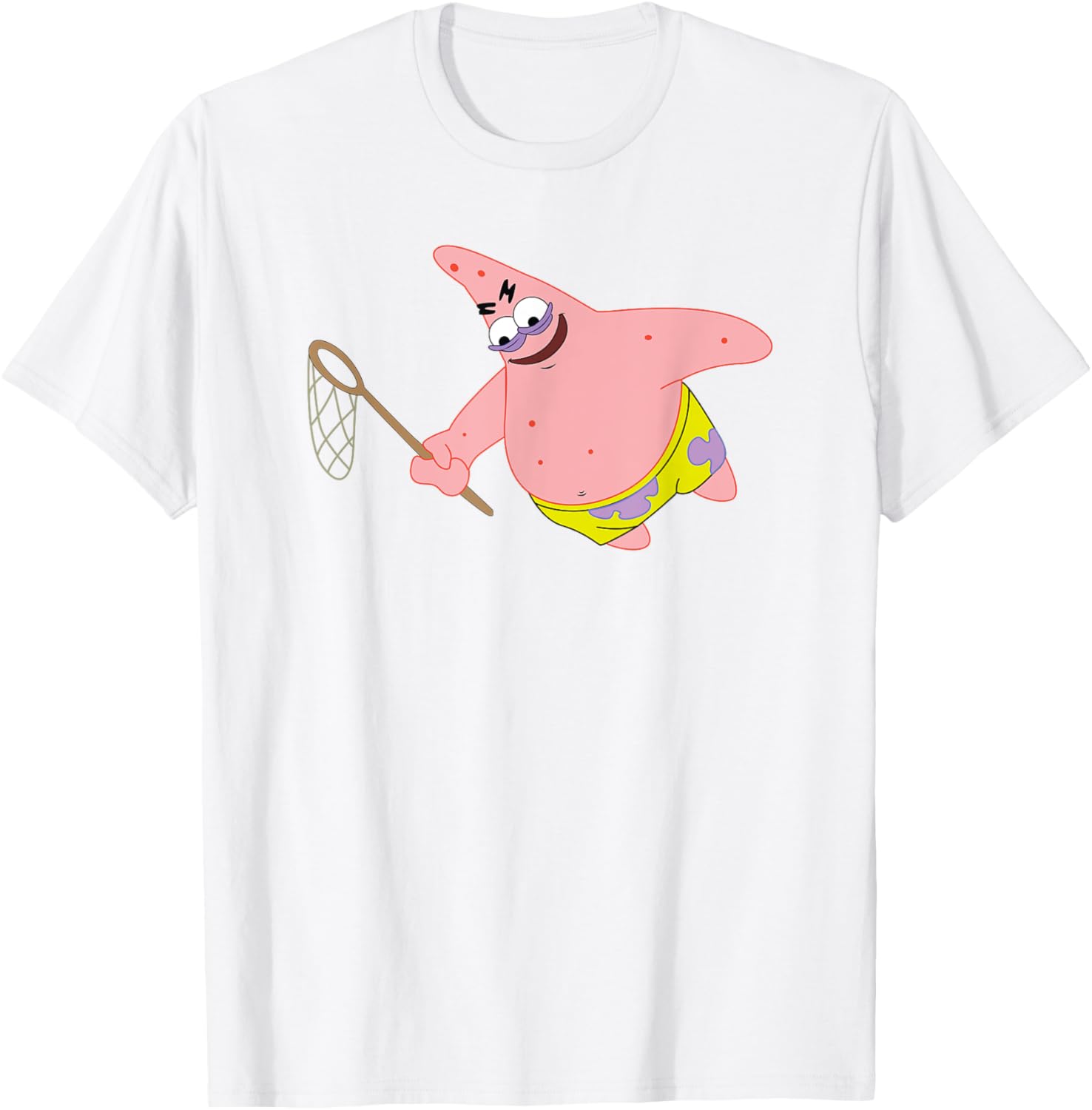 Mademark SpongeBob Patrick Wicked Grin T-Shirt for Fun Fashion Lovers - 4