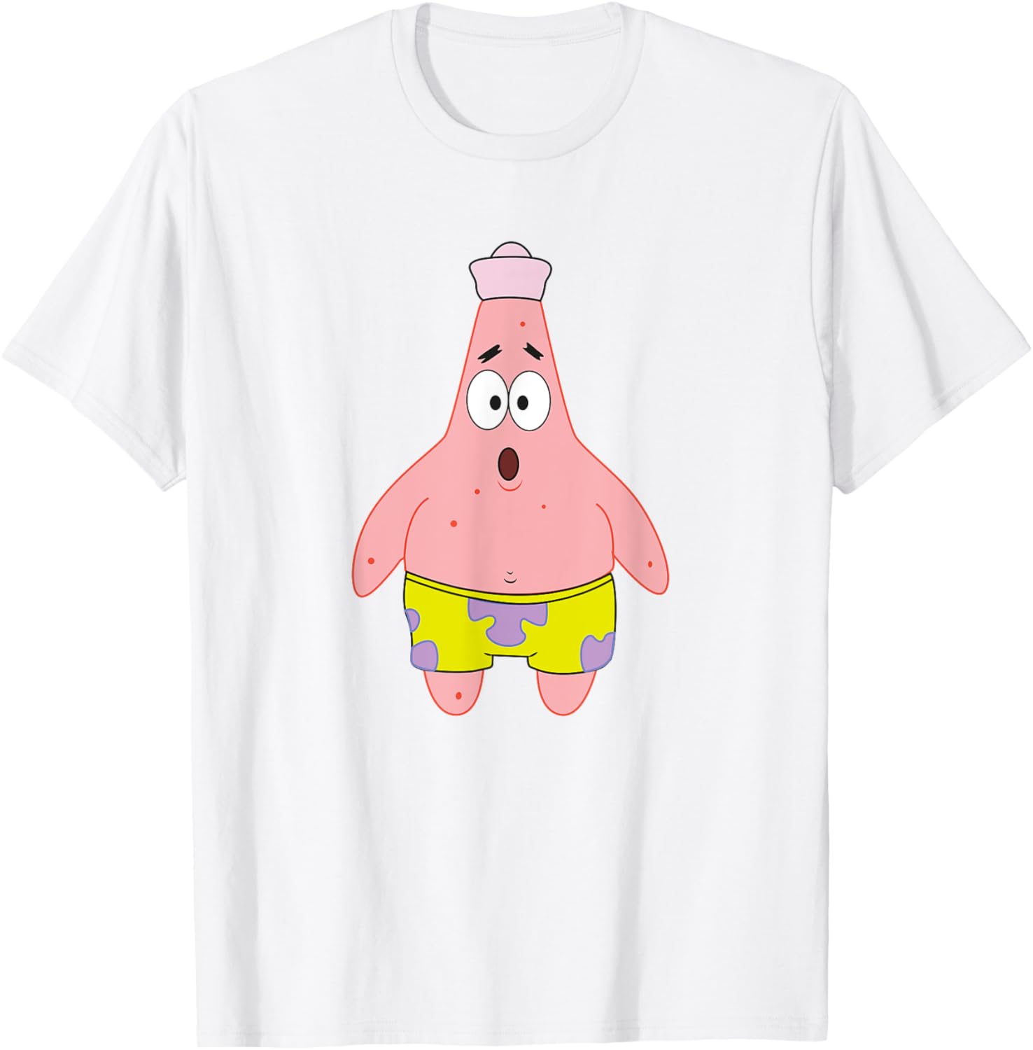 Mademark Patrick Star Surprised T-Shirt from SpongeBob SquarePants - 7