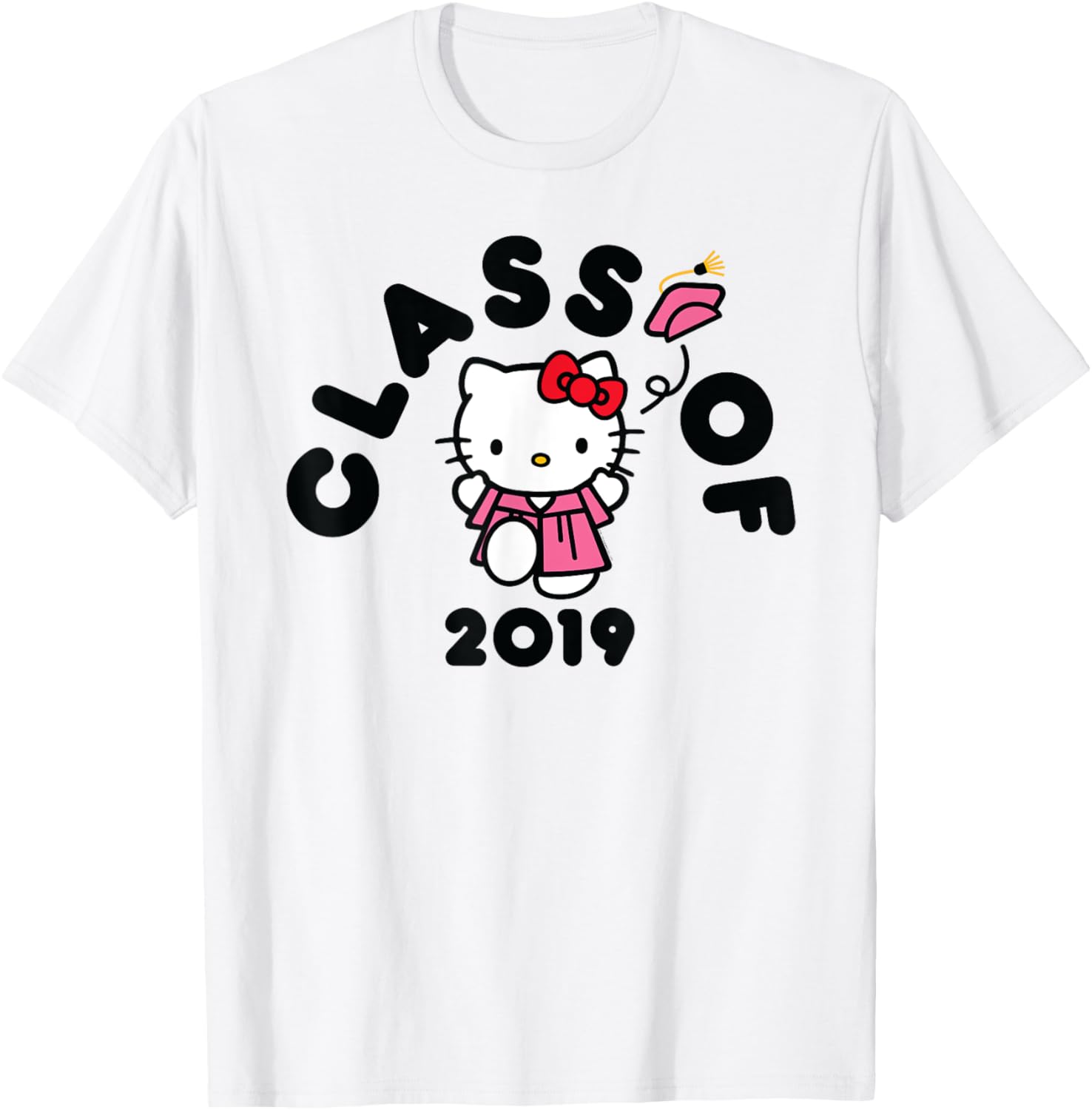 Hello Kitty 2019 Graduation Seniors T-Shirt for Stylish Celebrations - 14