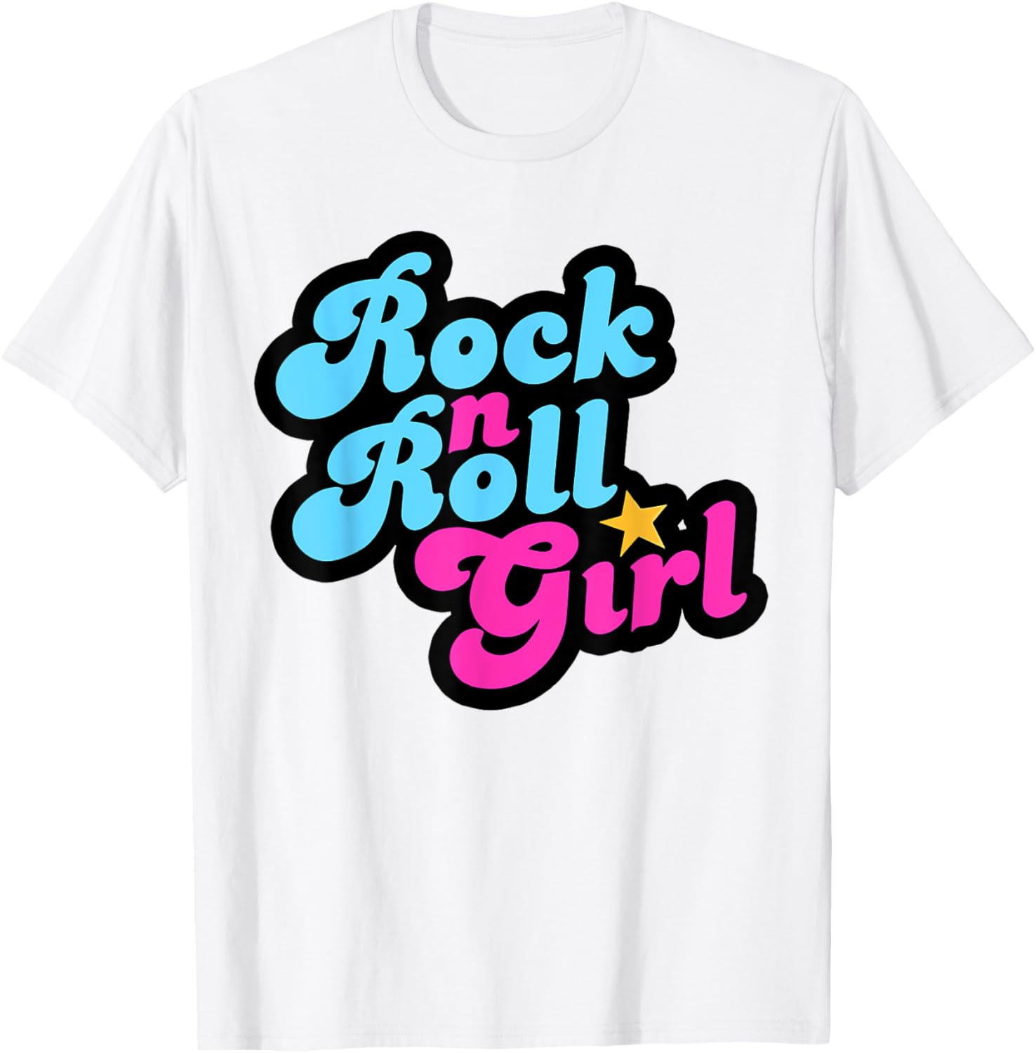 Rock N Roll Girl Halloween Costume T-Shirt for Women - Fun and Stylish Apparel - 5