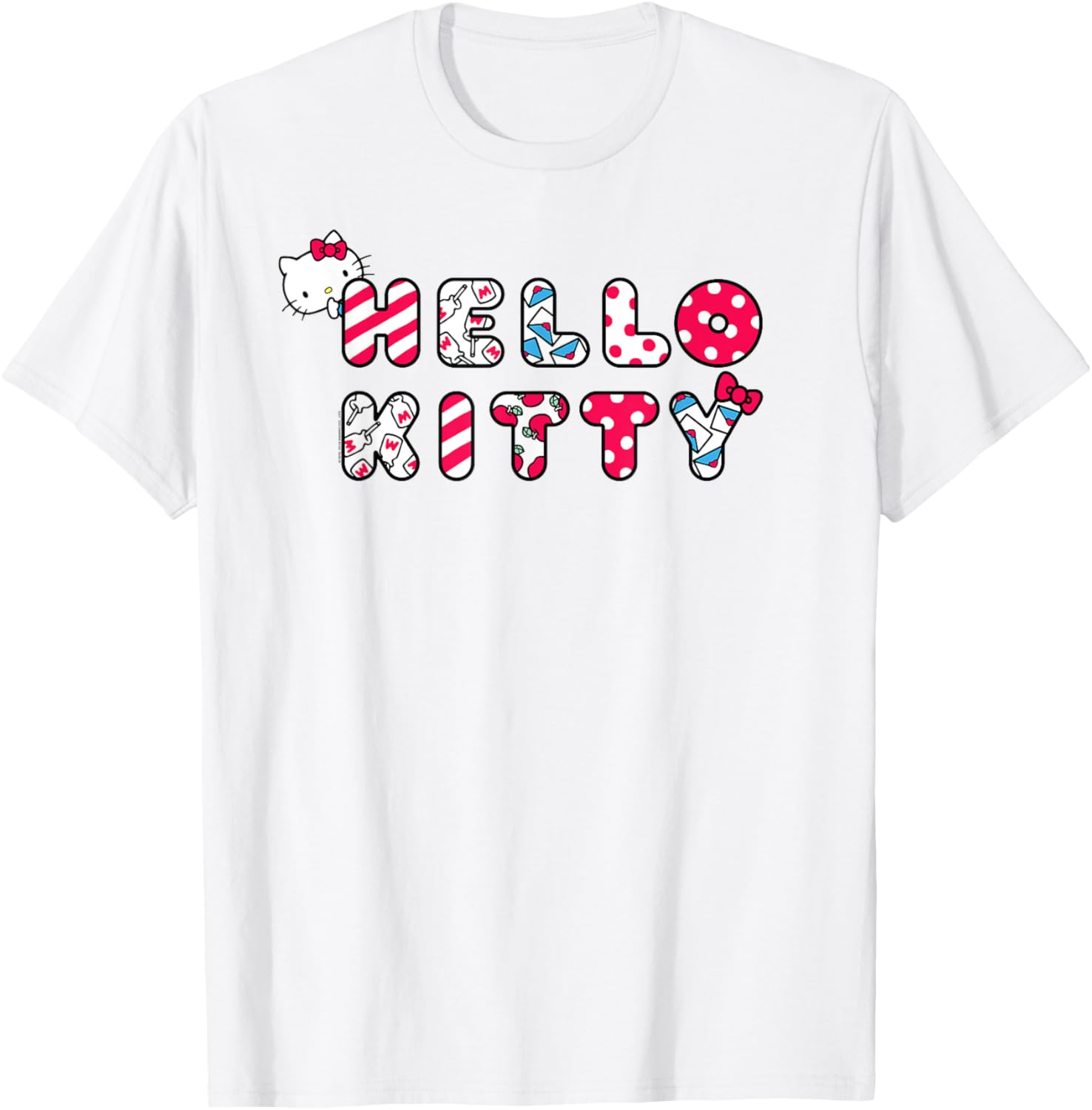 Hello Kitty Retro Icons T-Shirt for Trendy Fans and Collectors - 7
