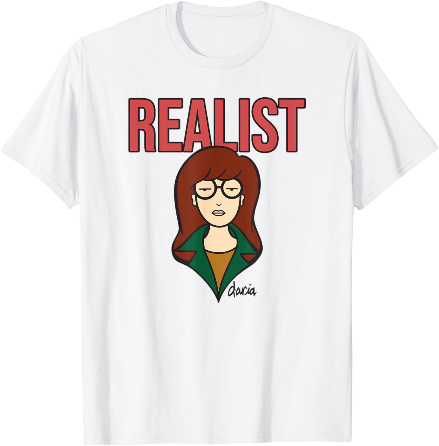 Mademark x Daria Realist T-Shirt Stylish Graphic Tee for Casual Wear - 9