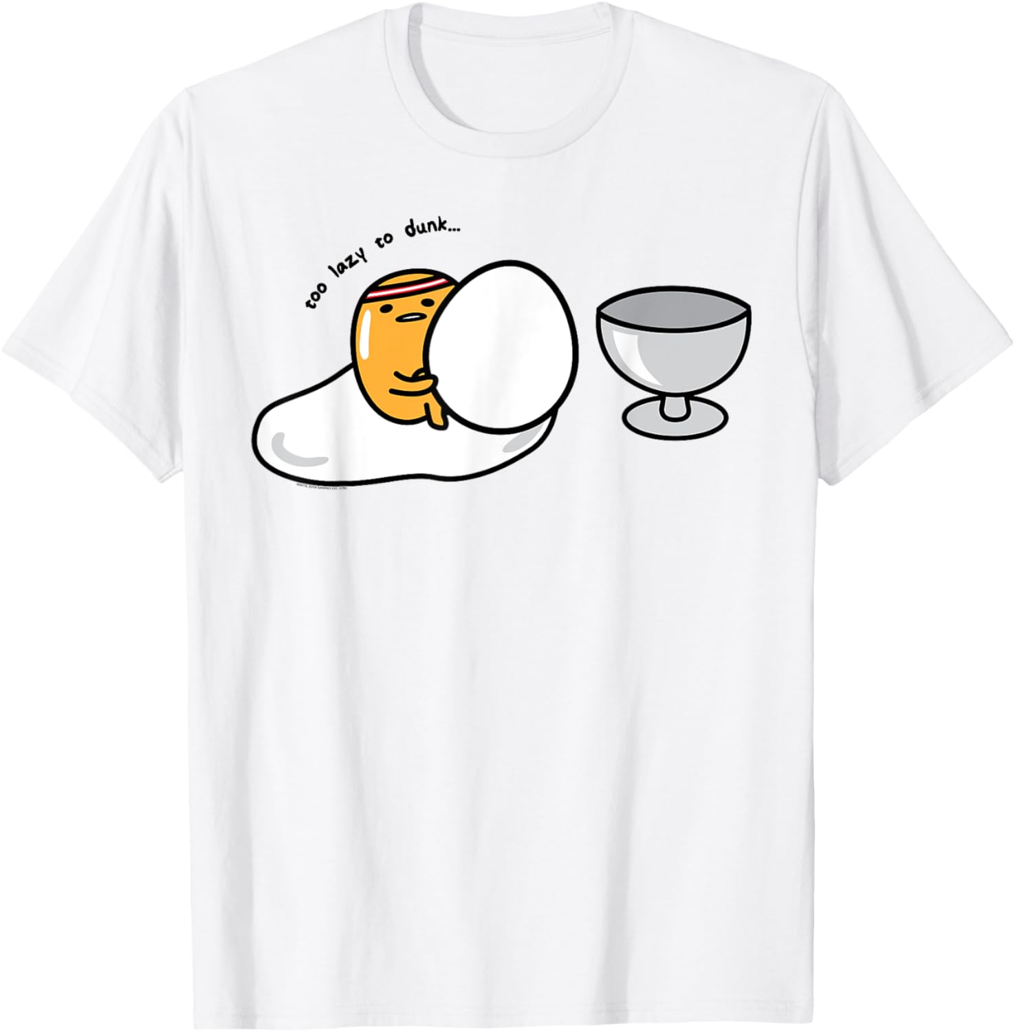 Gudetama Lazy Dunk Basketball T-Shirt for Fun and Unique Style - 12