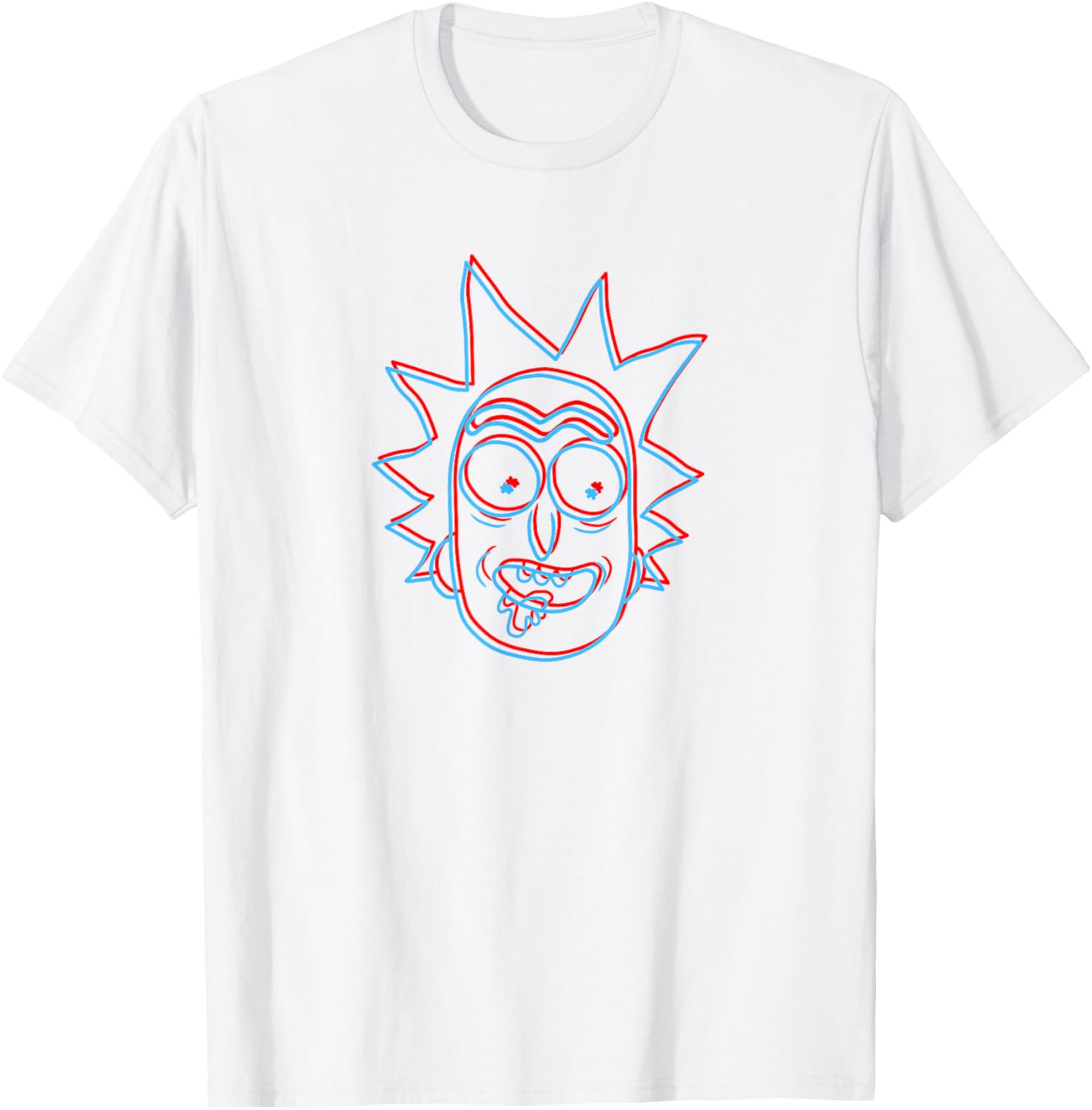 Rick and Morty 3D Rick Sanchez T-Shirt for Fans of the Show - 5