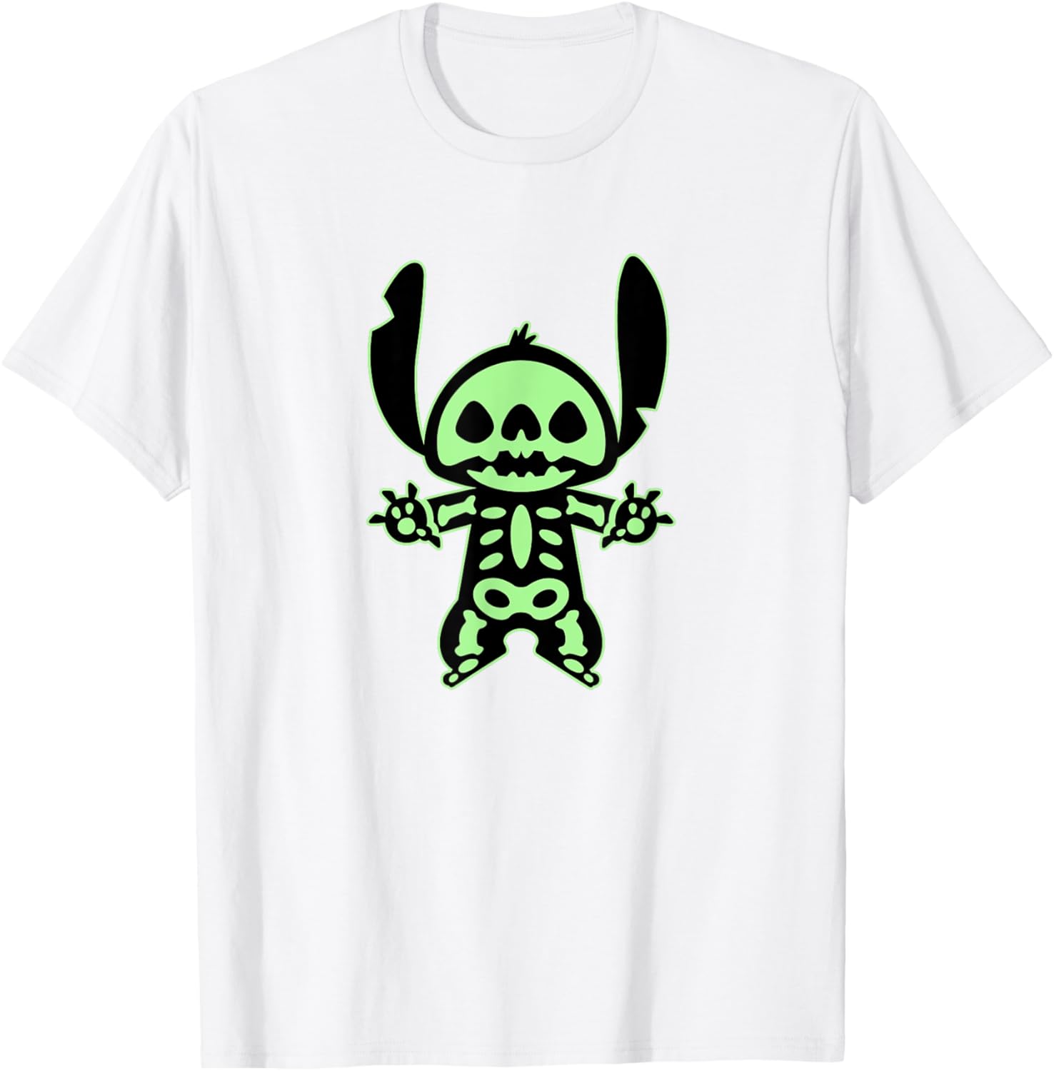 Halloween Neon Stitch T-Shirt for Fun Lilo & Stitch Fans - 10