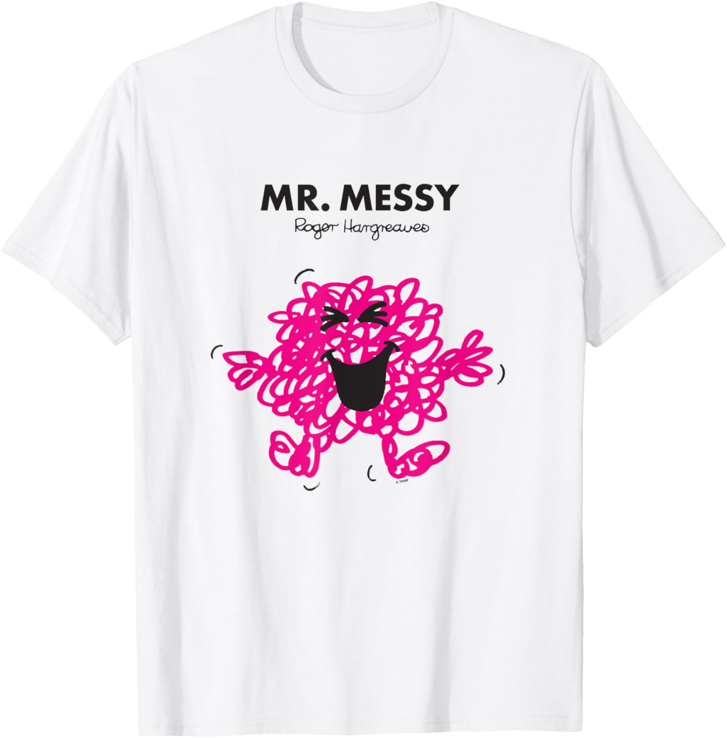 Mr. Men Mr. Messy T-Shirt for Fun Casual Wear - Kids & Adults Clothing - 12