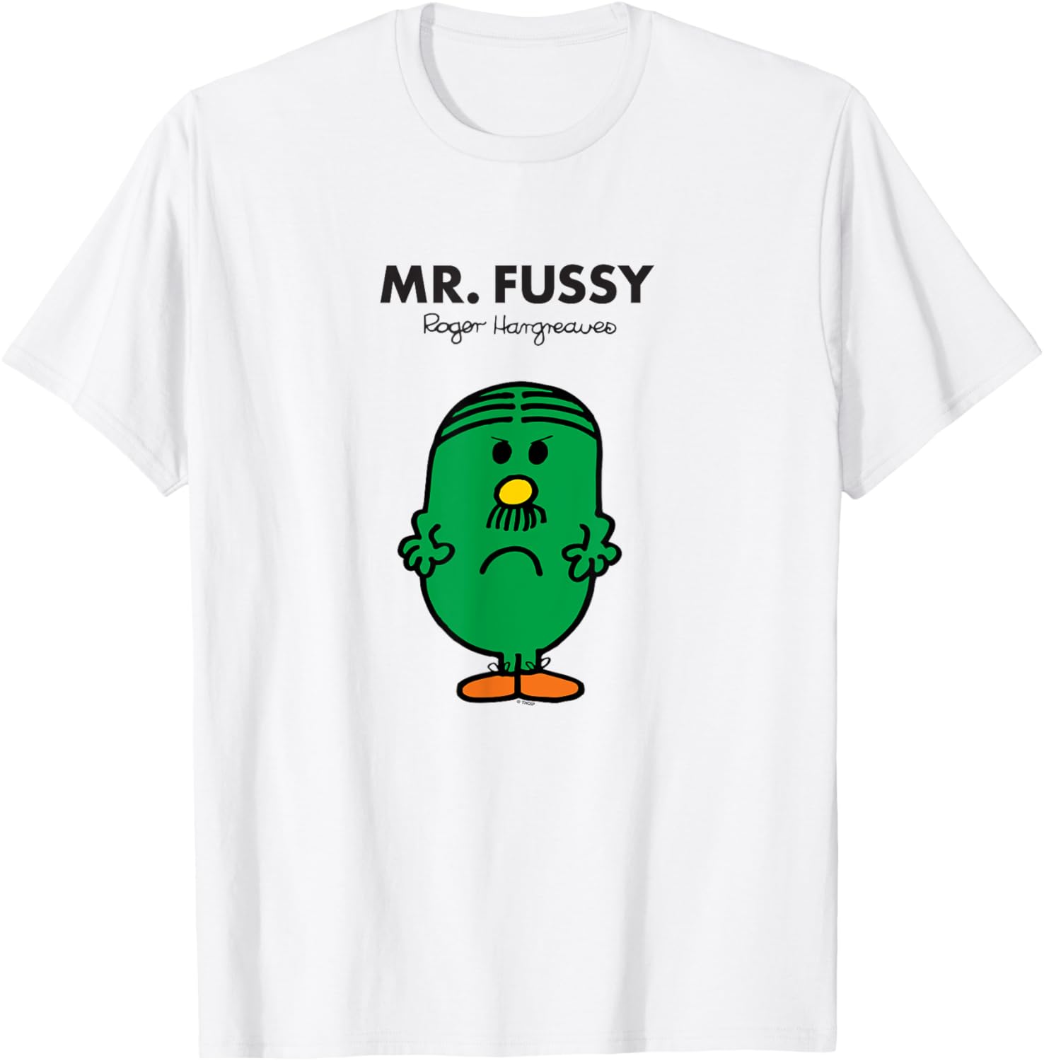 Mr. Fussy T-Shirt for Kids - Fun Mr. Men Clothing and Accessories - 7