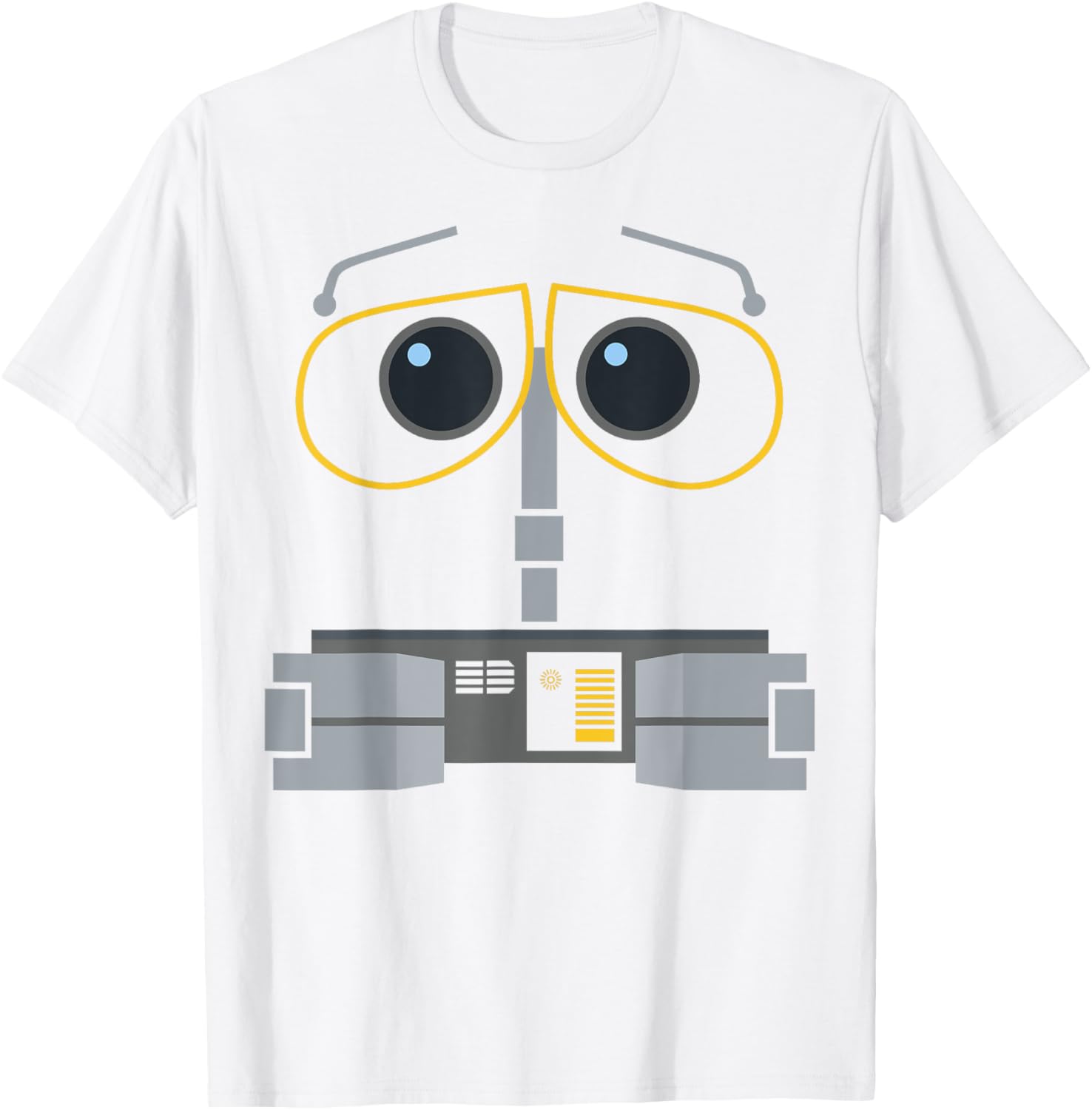 Disney Pixar WALL-E Robot Big Face Halloween Costume T-Shirt for Kids - 8