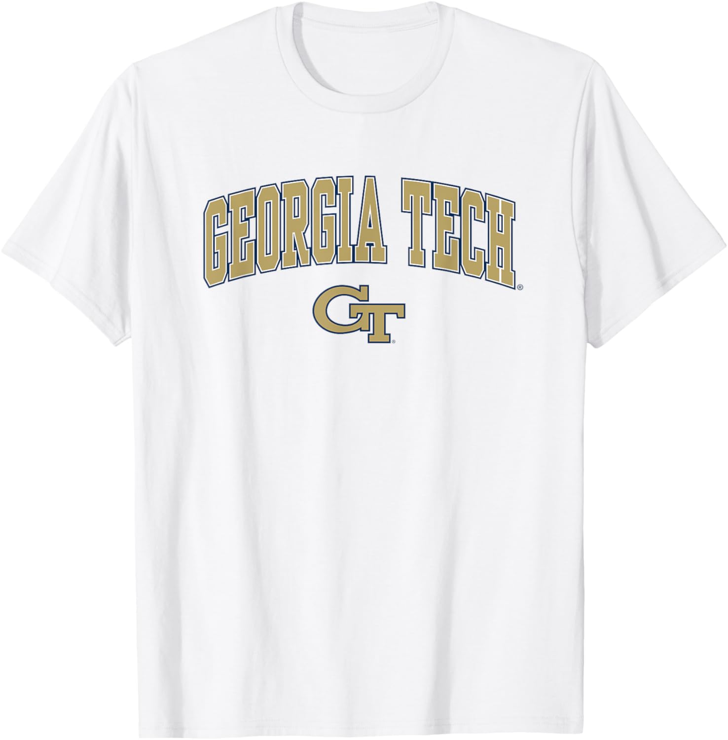 Georgia Tech Yellow Jackets Arch Logo T-Shirt for Sports Fans - 3