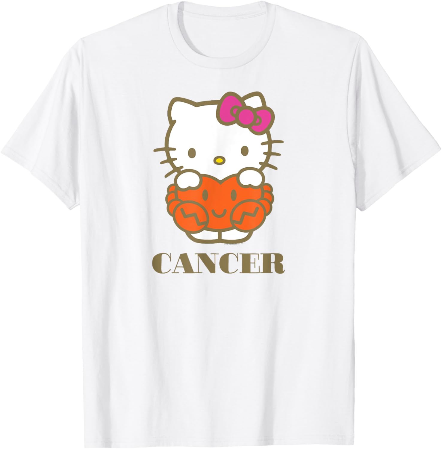 Cute Hello Kitty Zodiac Cancer T-Shirt for Stylish Fans and Collectors - 9