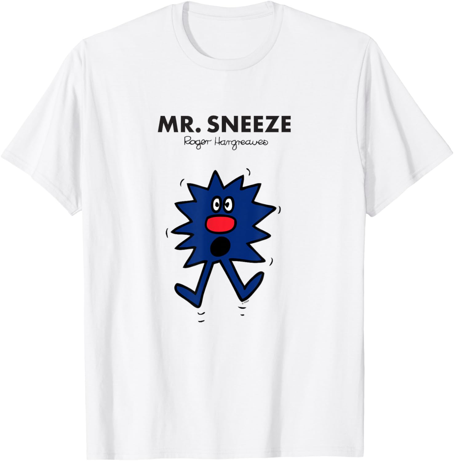 Mr. Men Mr. Sneeze T-Shirt - Fun Graphic Tee for Kids and Adults - 11
