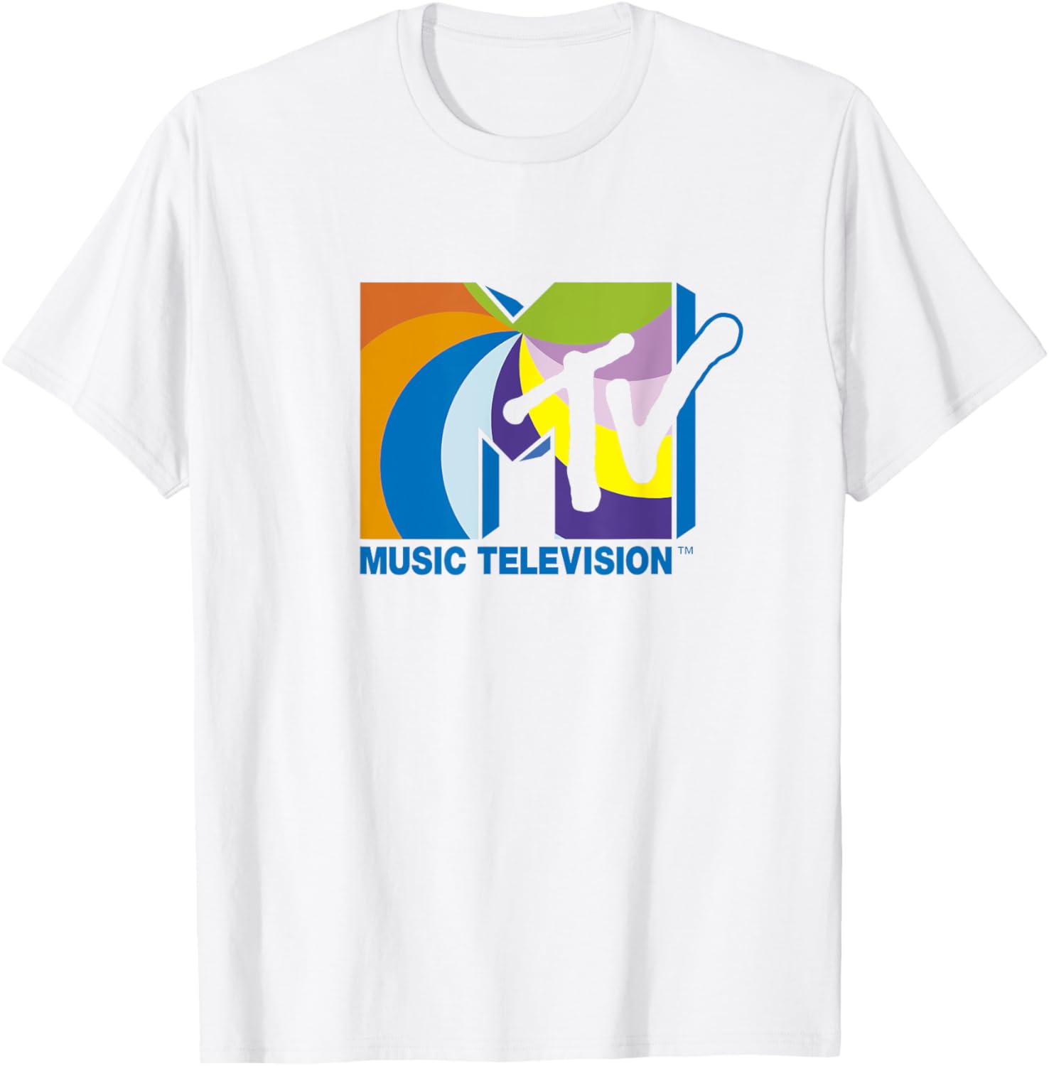 Mademark x MTV Party T-Shirt With Bold Colors and Iconic Logo Design - 7