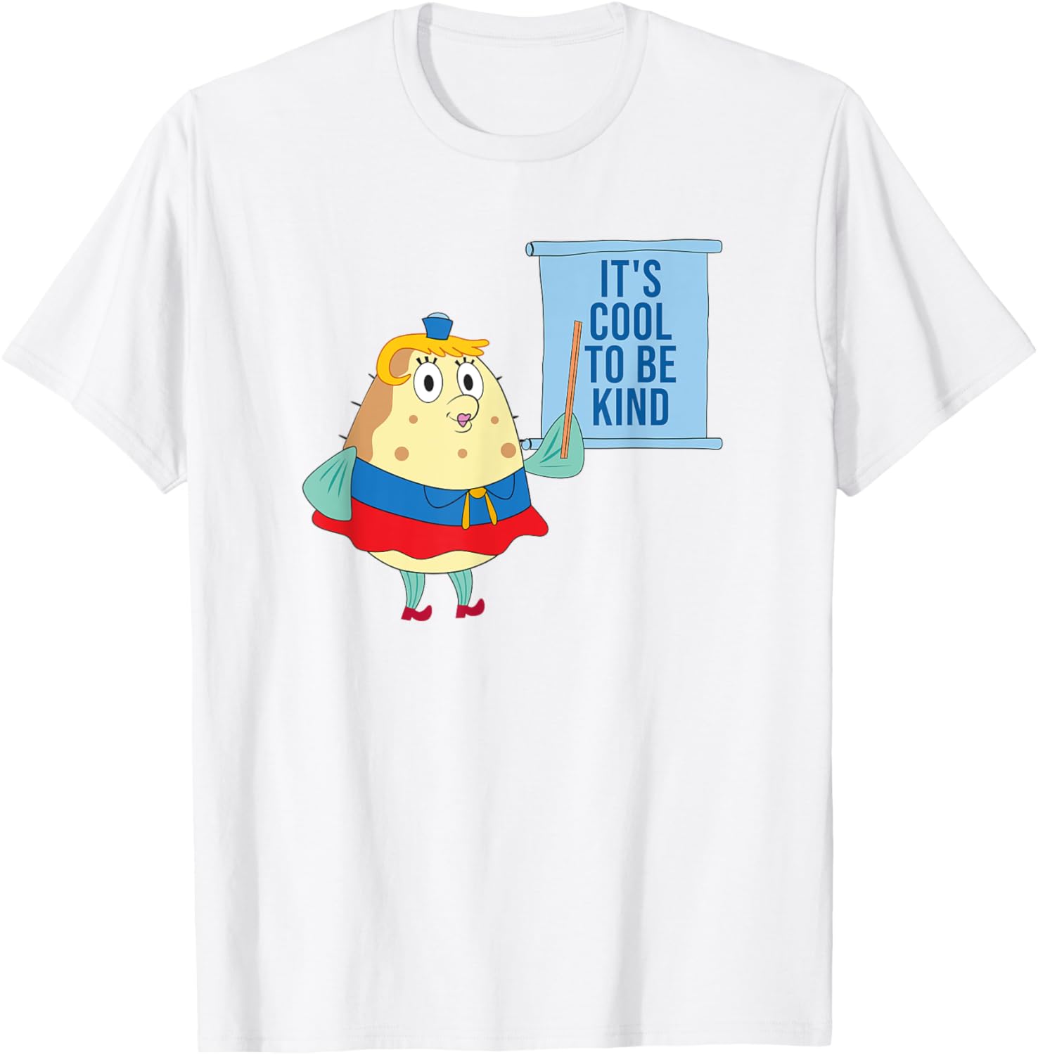Mademark x SpongeBob Mrs. Puff Kindness is Cool T-Shirt for Fun Fans - 2