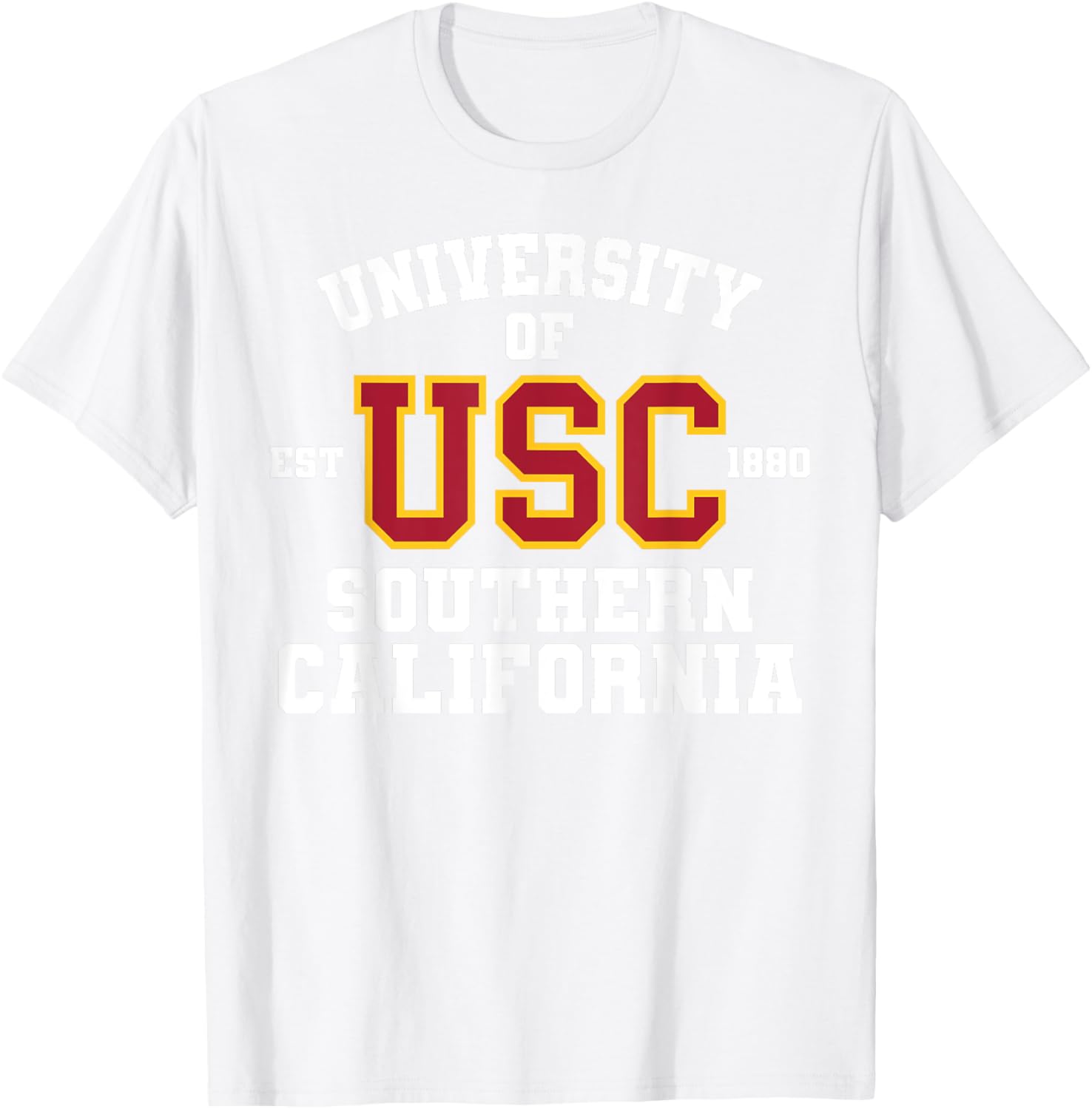 USC Established 1880 University of Southern California T-Shirt for Fans - 10