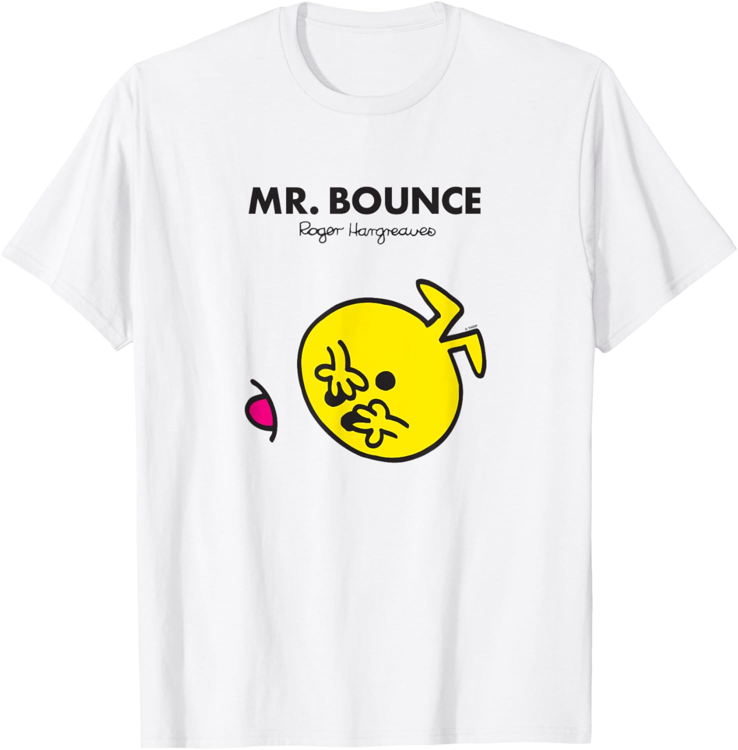 Mr. Men Mr. Bounce T-Shirt for Kids - Fun and Colorful Apparel - 3
