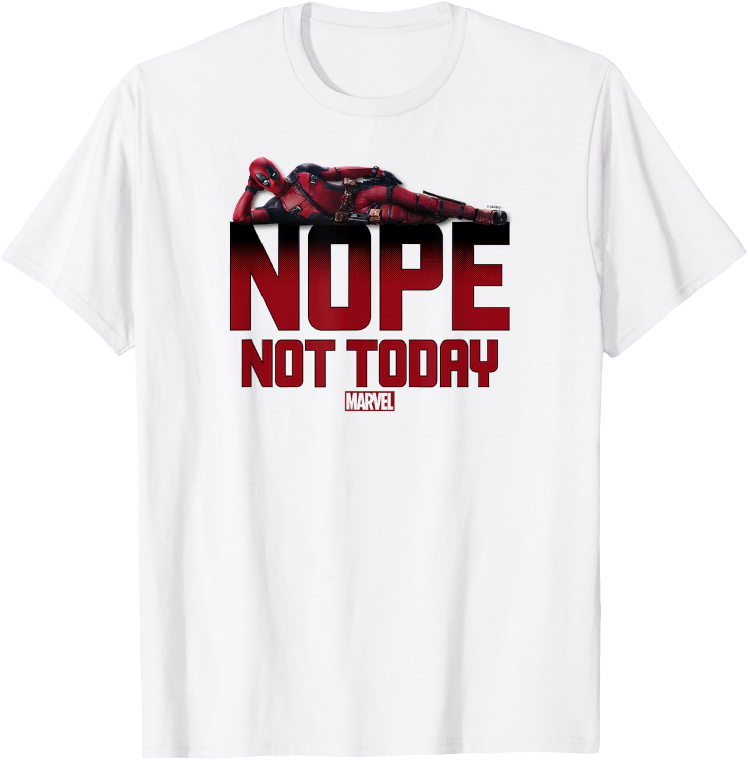 Deadpool Nope Not Today T-Shirt for Fans - Fun Graphic Tee Design - 2