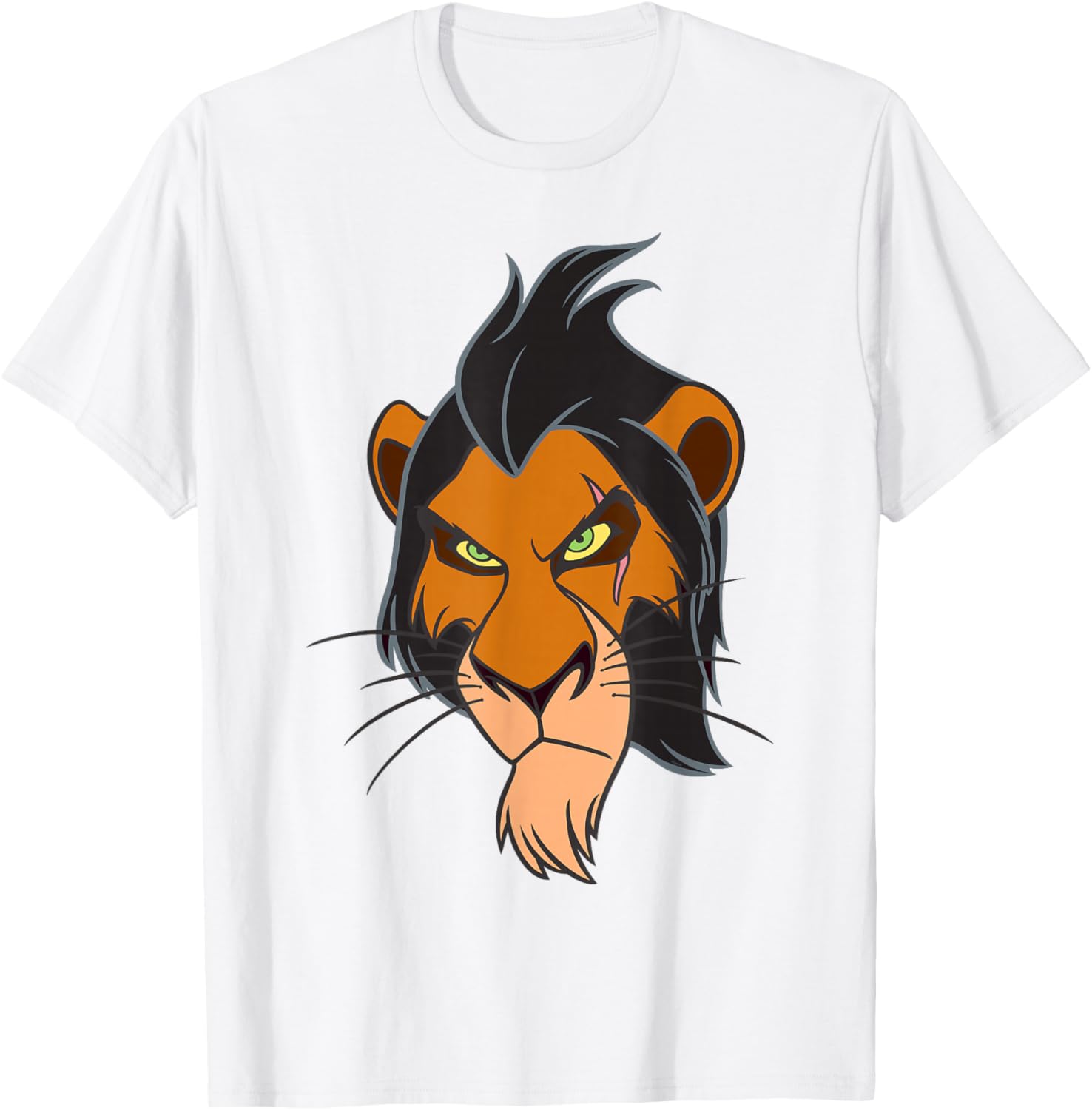 Disney Scar Big Face Costume T-Shirt for Lion King Fans - 5