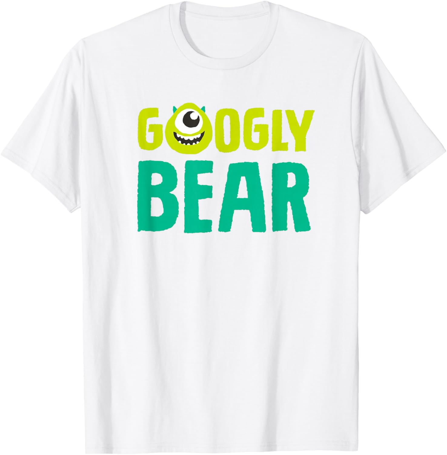 Monsters Inc Mike Wazowski Googly Bear T-Shirt for Kids and Adults - 5