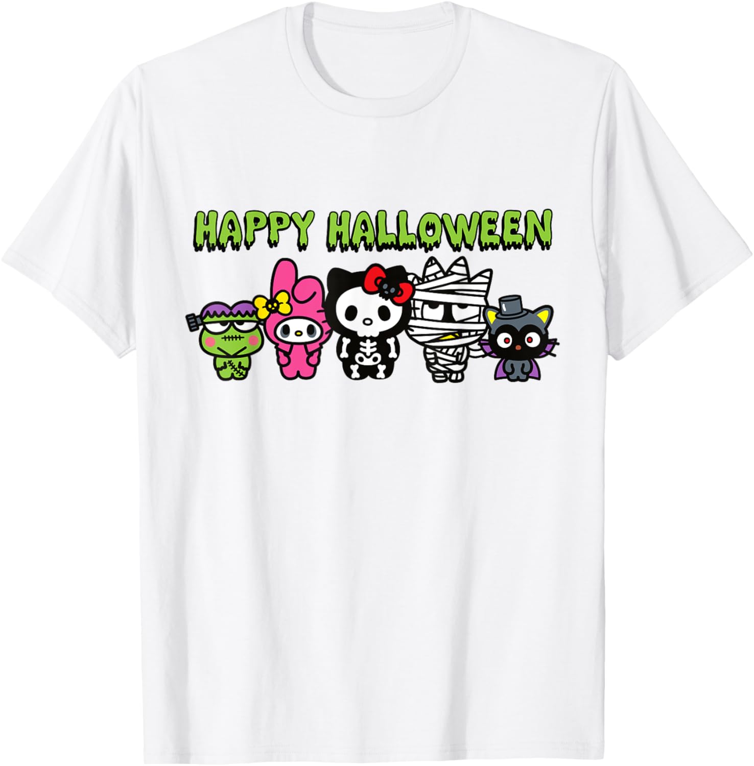 Adorable Hello Kitty Halloween T-Shirt for Kids and Adults - 6