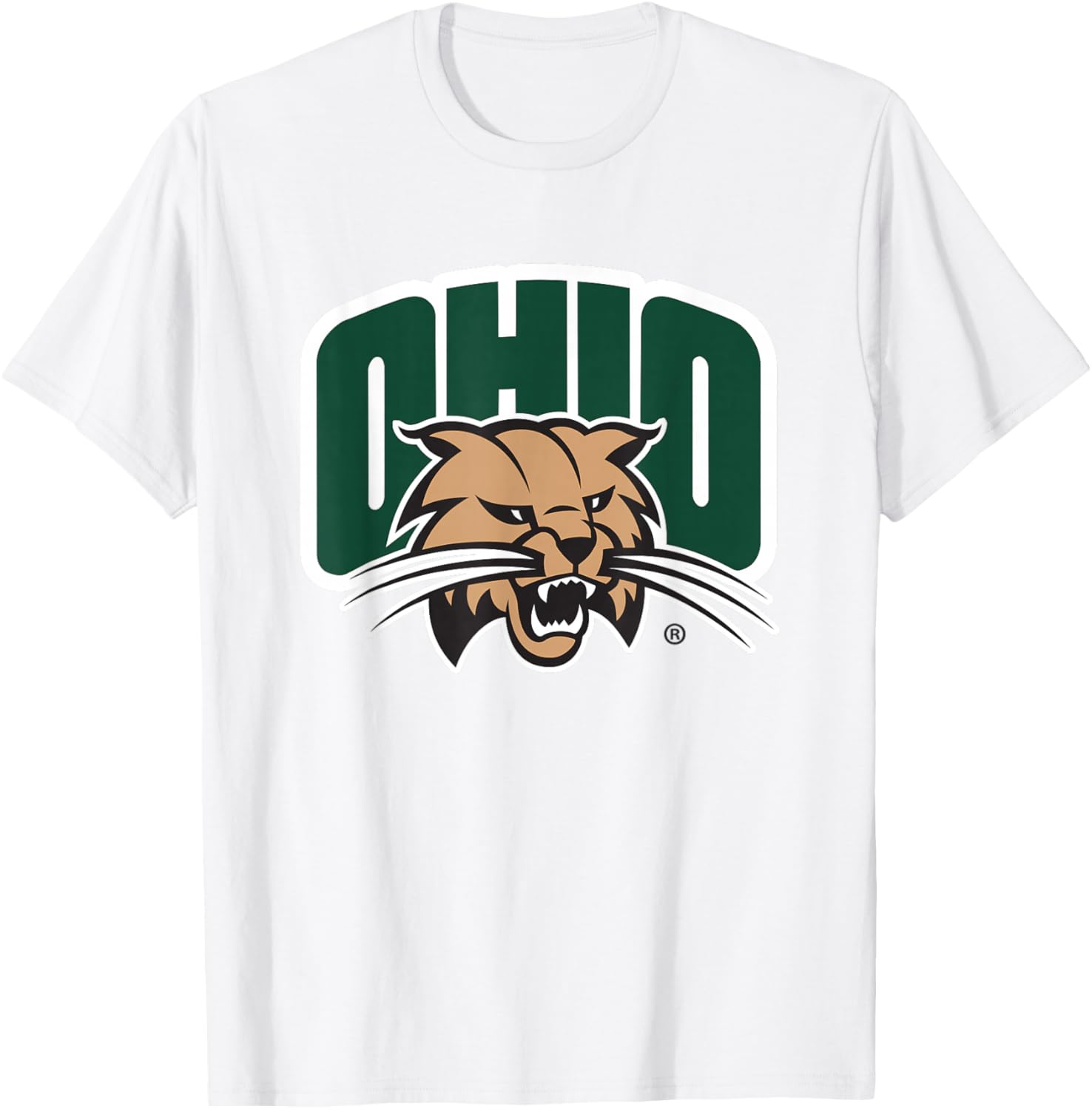 Ohio Bobcats Officially Licensed Icon Logo T-Shirt for Sports Fans - 1