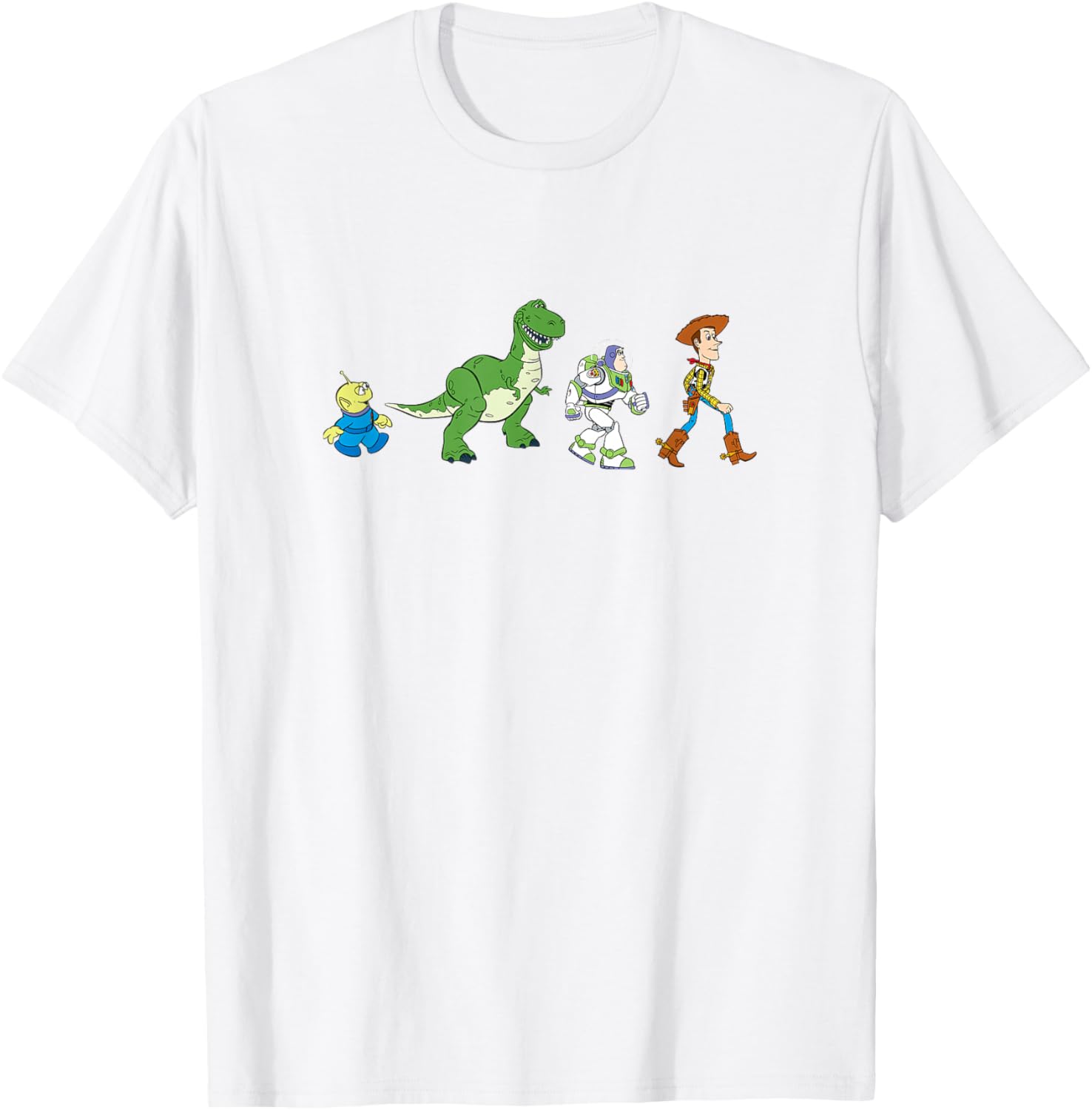 Disney Pixar Toy Story Toy Crossing Characters T-Shirt for Fans - 10