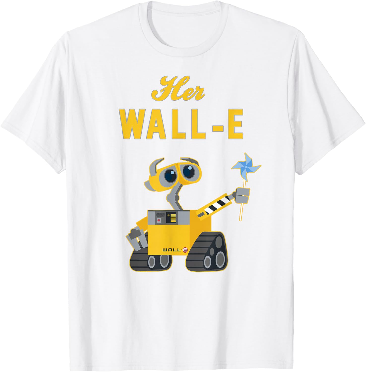 Disney Pixar Wall-E Couples T-Shirt for Fun and Stylish Matching Outfits - 3