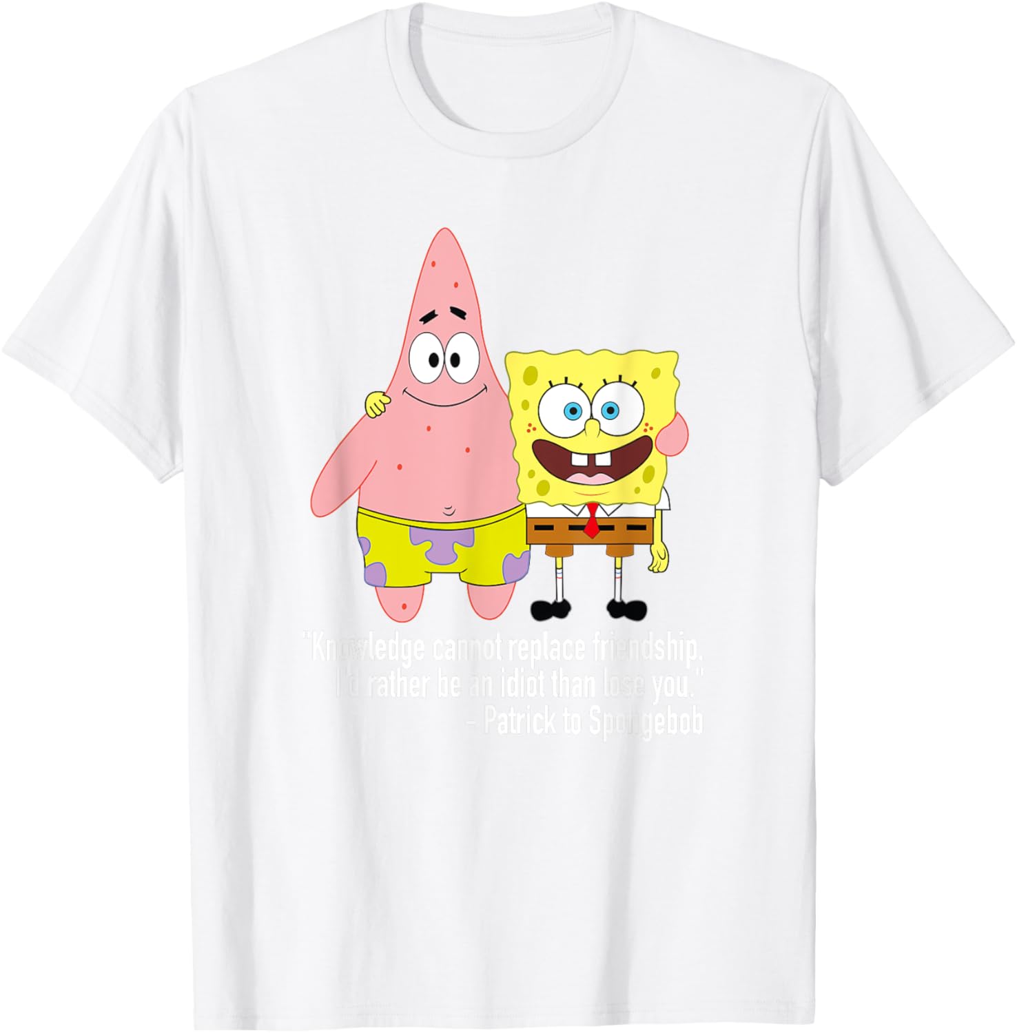Mademark SpongeBob SquarePants Patrick and SpongeBob Friendship T-Shirt - 18