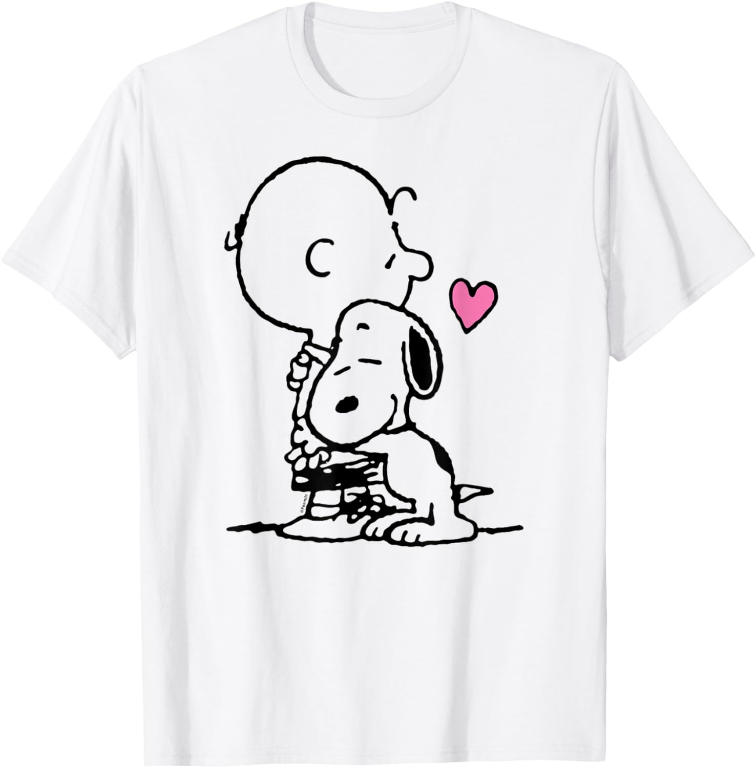Snoopy Charlie Hug T-Shirt for Kids and Adults - Cute Casual Wear - 11