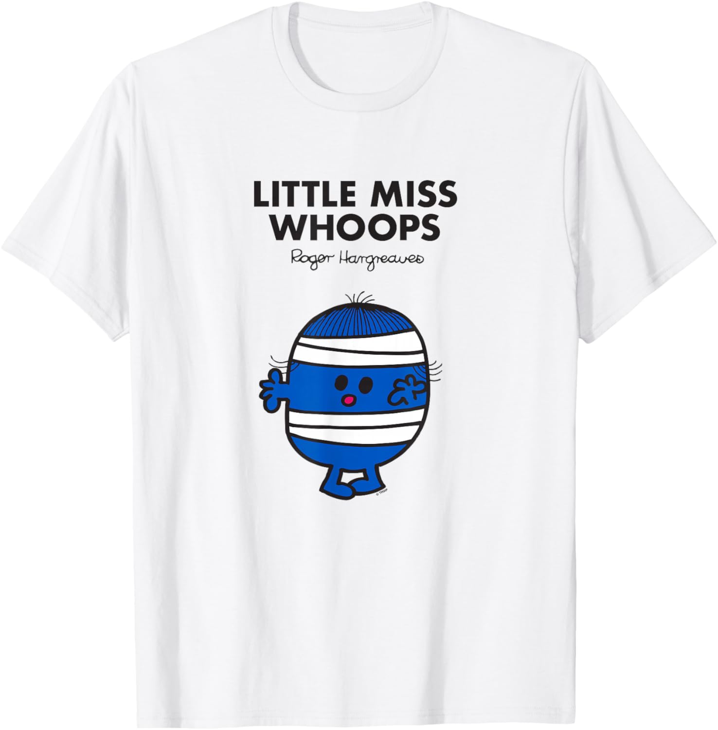 Mr Men Little Miss Whoops T-Shirt for Kids Fun Graphic Tee - 2