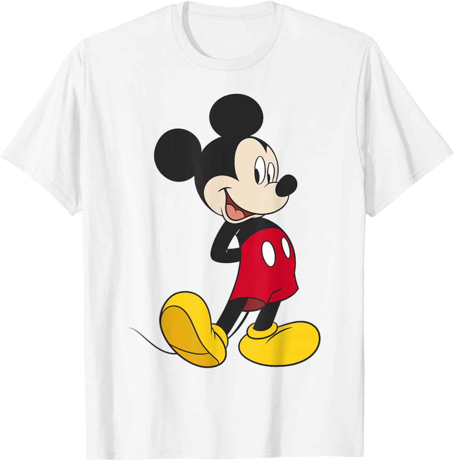 Disney Mickey and Friends Classic Mickey Mouse Portrait T-Shirt for Fans - 2
