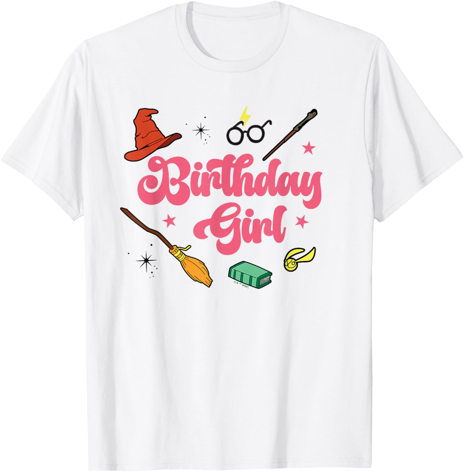 Harry Potter Birthday Girl T-Shirt for Magical Celebrations and Fun - 4