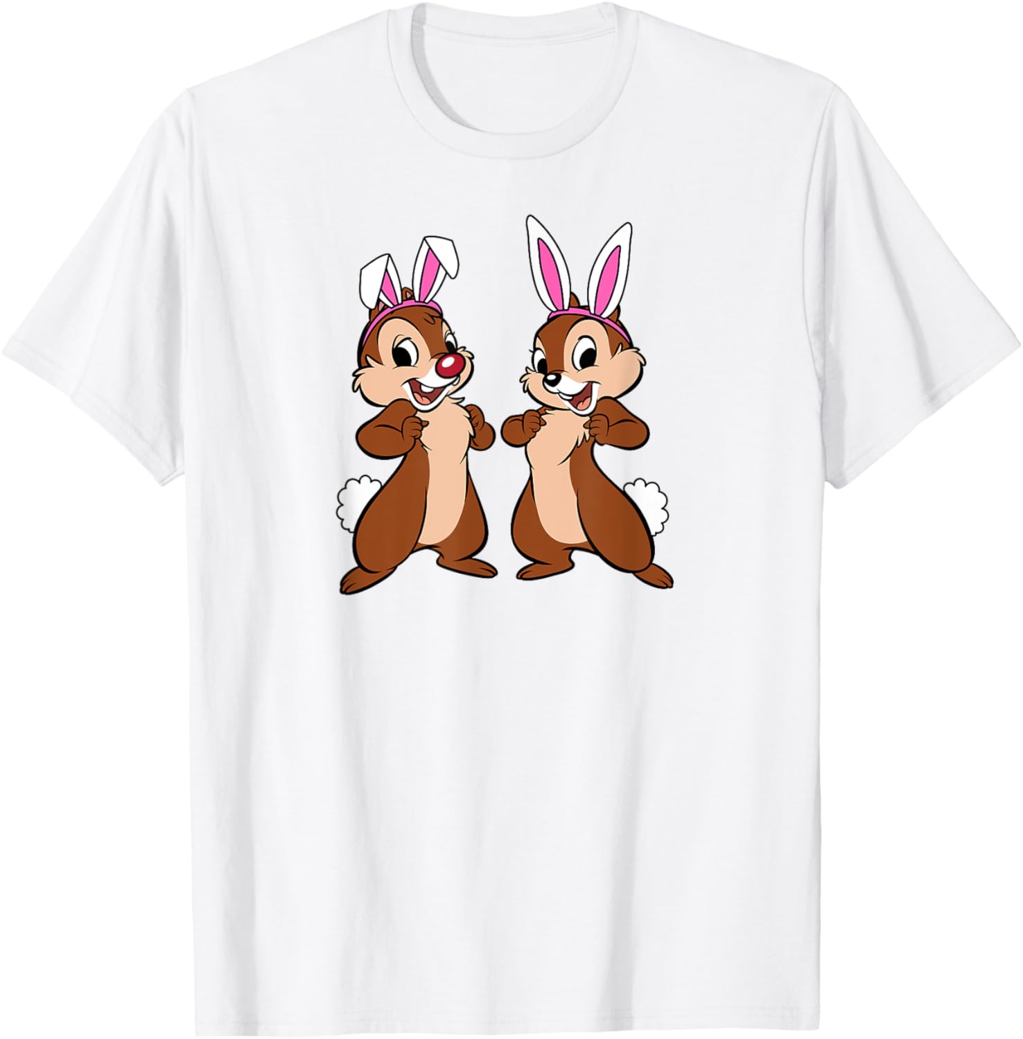 Amazon Essentials Disney Chip and Dale Easter Bunny Ears T-Shirt for Kids - 8