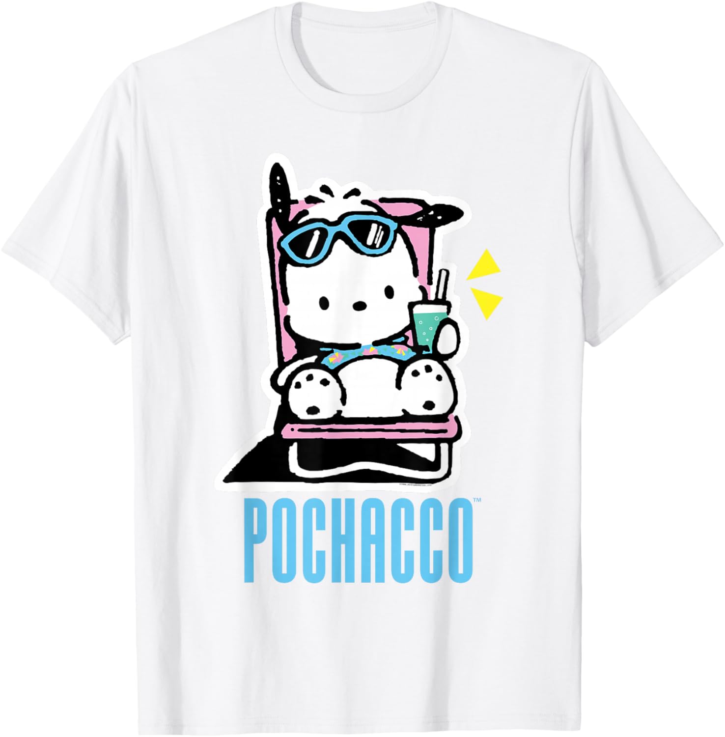 Pochacco Summer Drink T-Shirt for All Ages - Fun and Trendy Design - 2